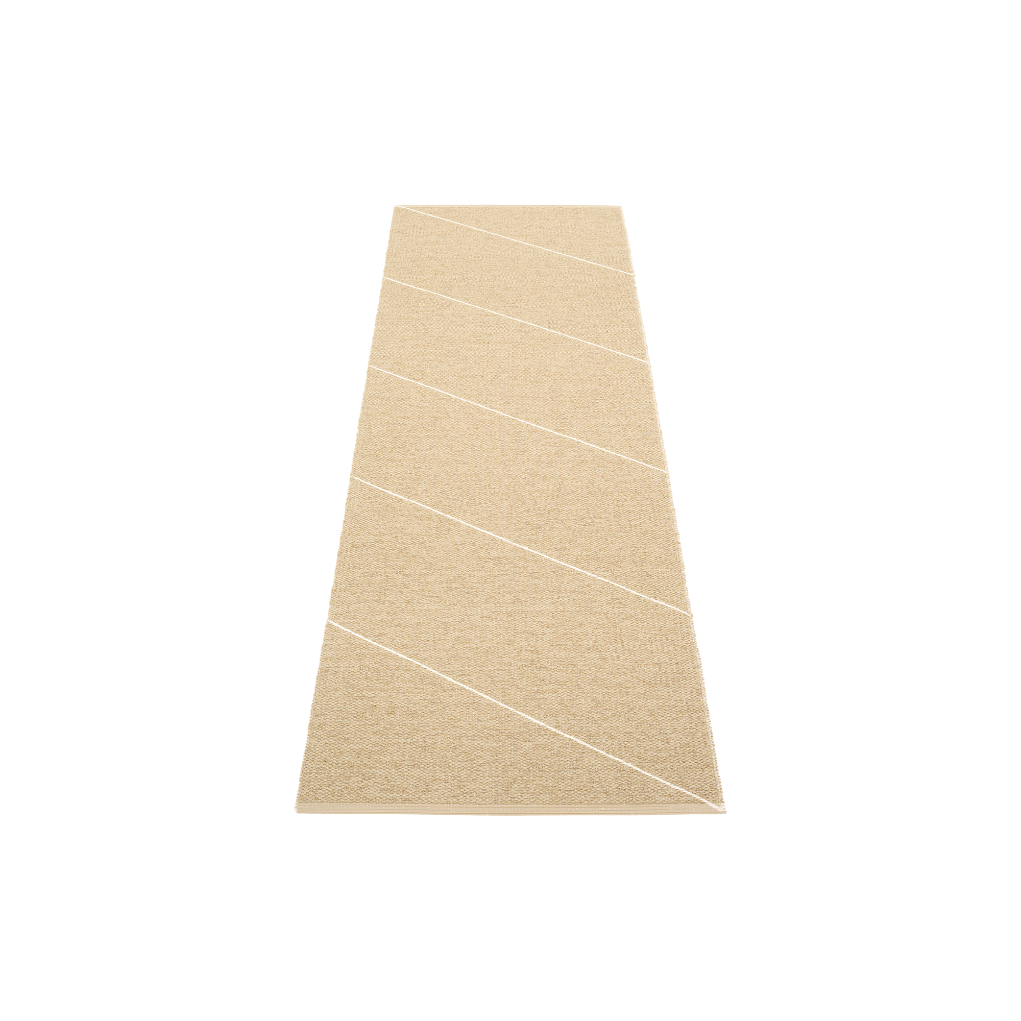 Pappelina - Randy gulvløber, sand/vanilla - 70x225 cm