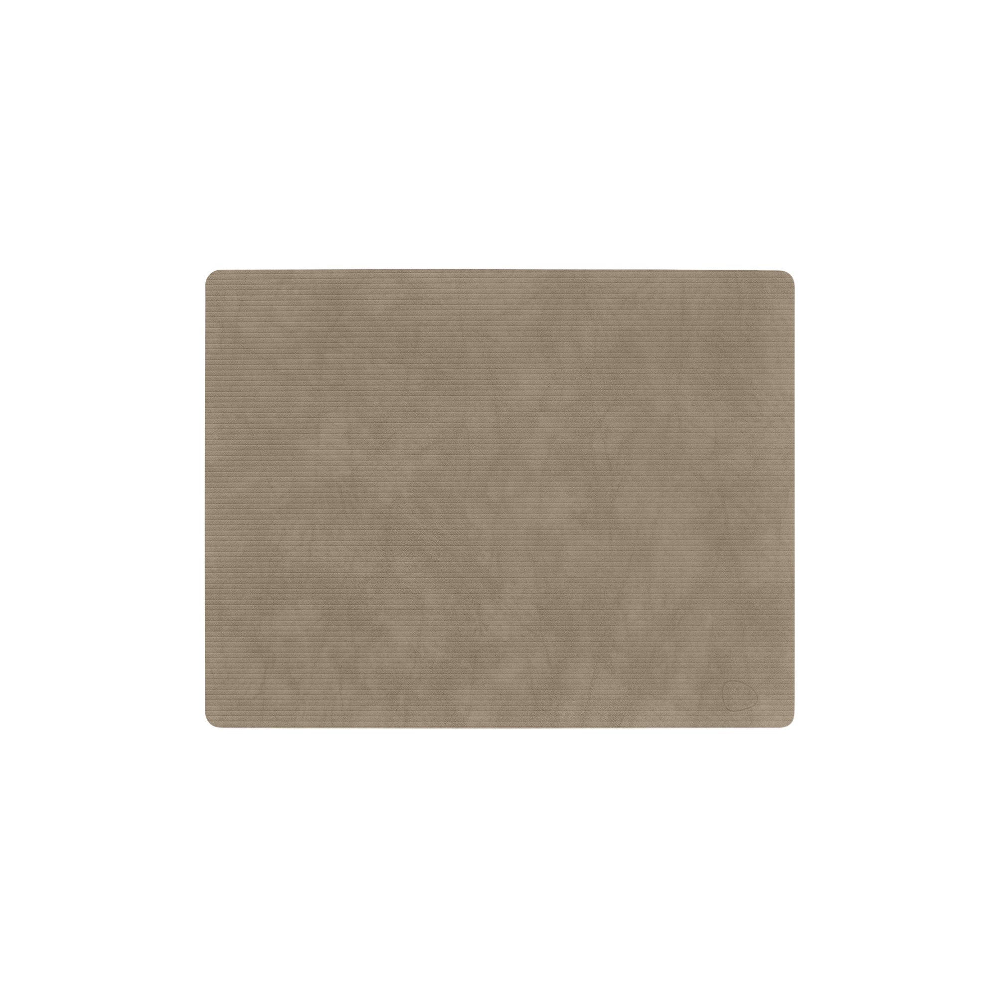 LIND DNA - Corduroy dækkeserviet Square L, nomad grey