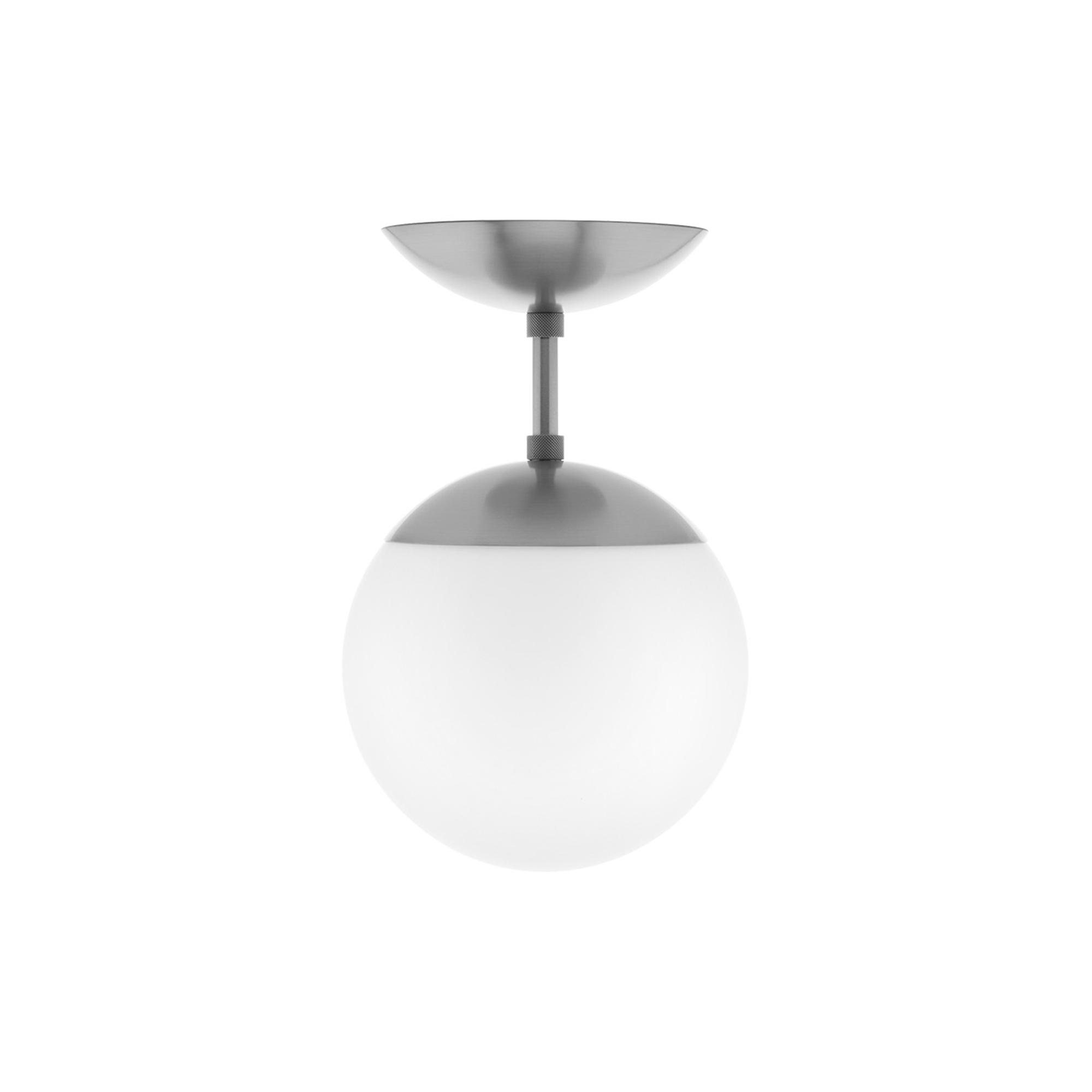Rubn - Lord 1 Ceiling/Wall Lamp, steel/opal