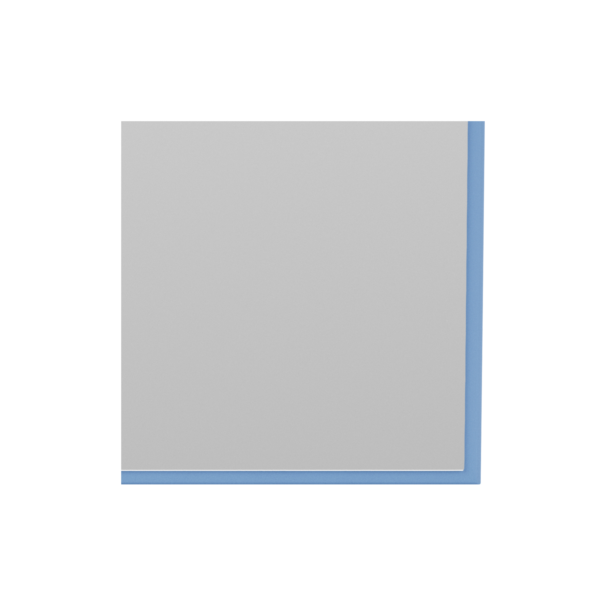 Montana Furniture - Colour Frame Mirror (SP1224), 154 azure