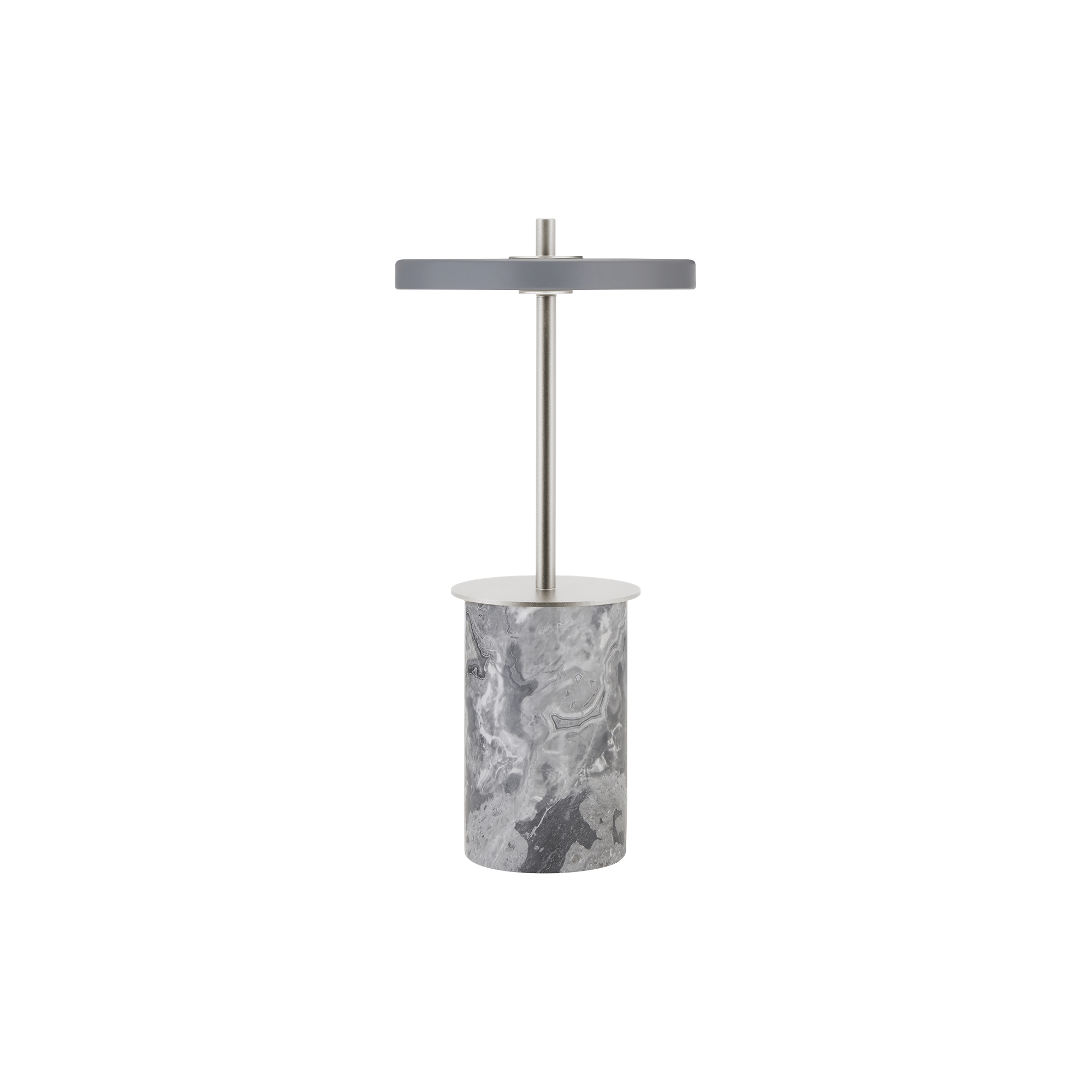UMAGE - Asteria Move Mini Portable Lamp, grey marble steel