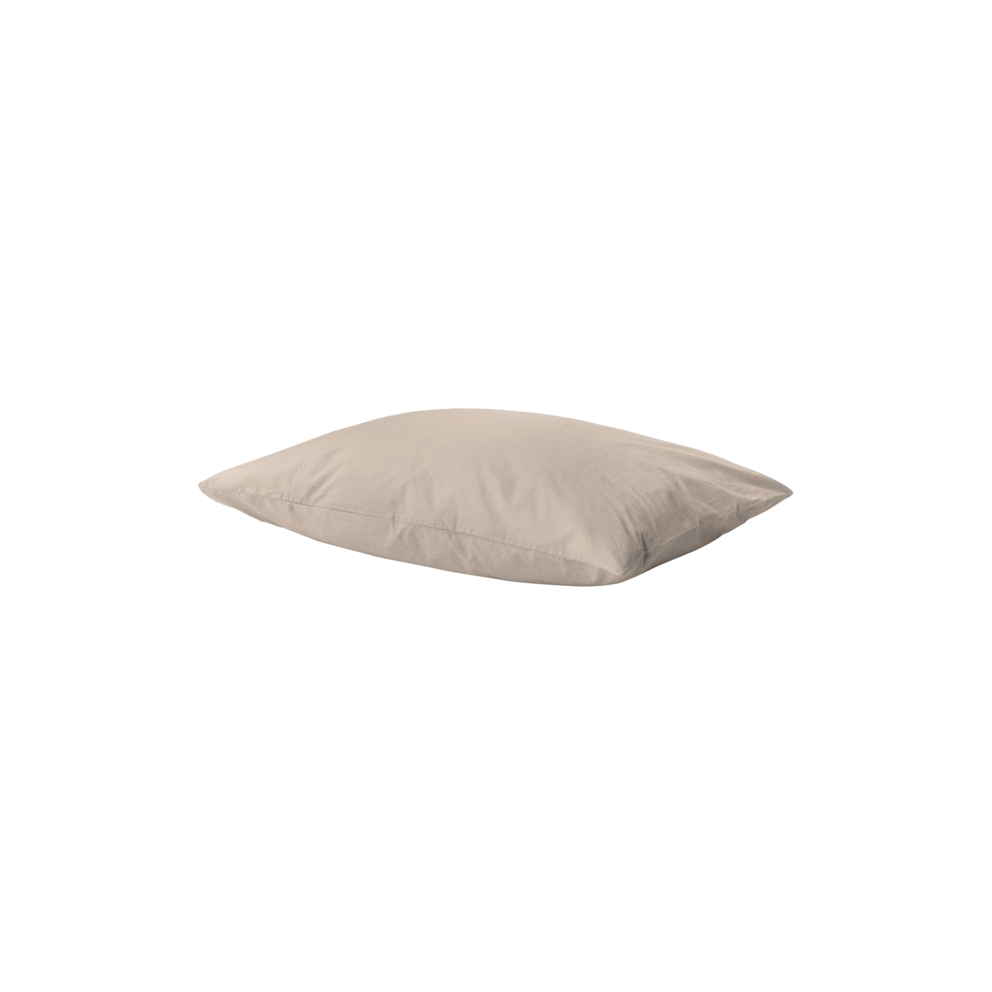 Sekan - Percale pudebetræk, valnød - 60x63 cm