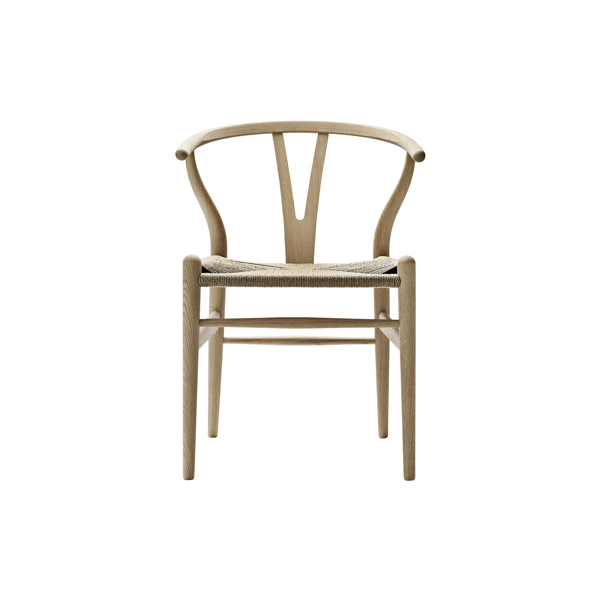 Carl Hansen & Søn - CH24 Y-stolen spisebordsstol, sæbebehandlet eg/natur