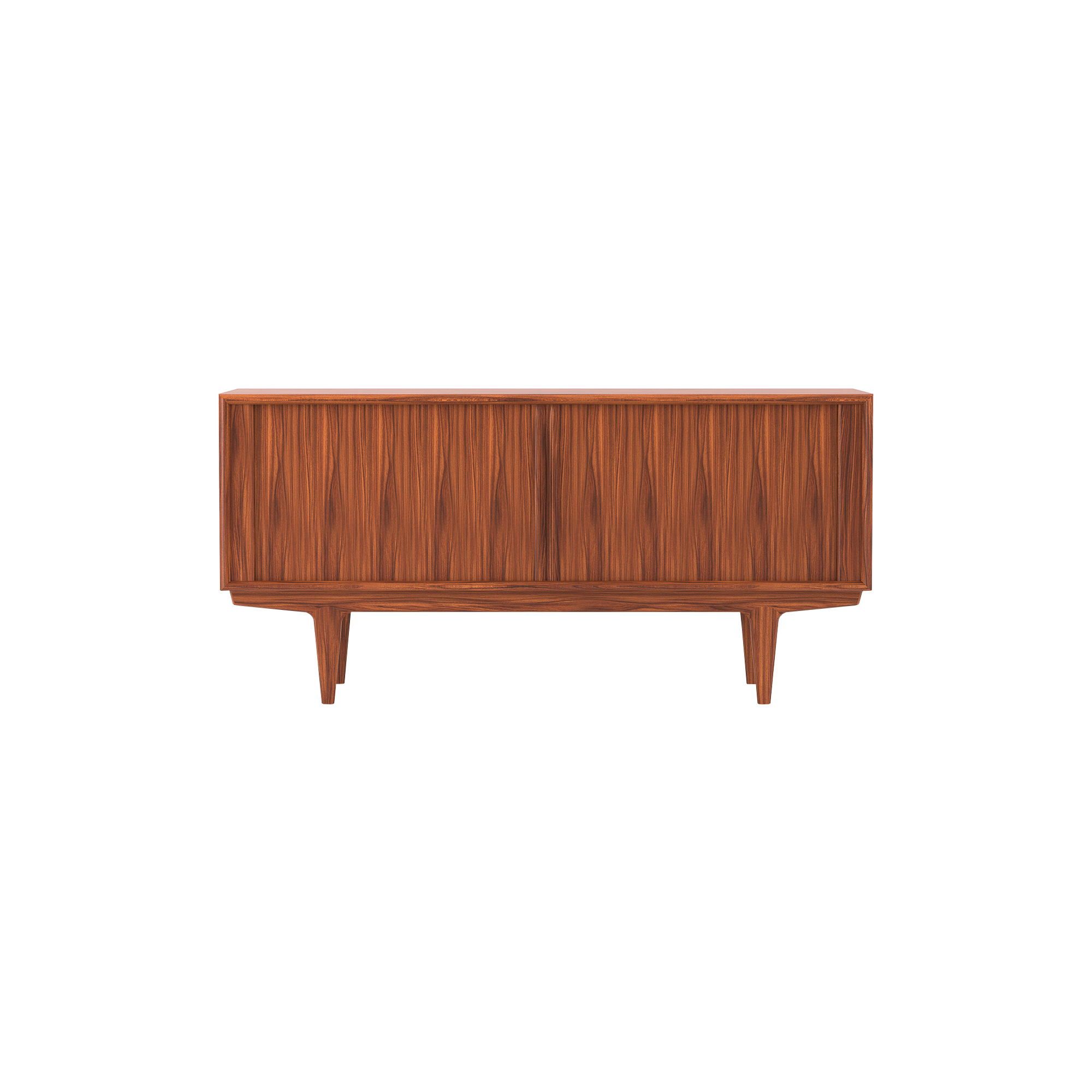 Bernh. Pedersen & Søn - BPS156 Sideboard, lacquered rosewood, Sideboard No. 156 - L165 cm