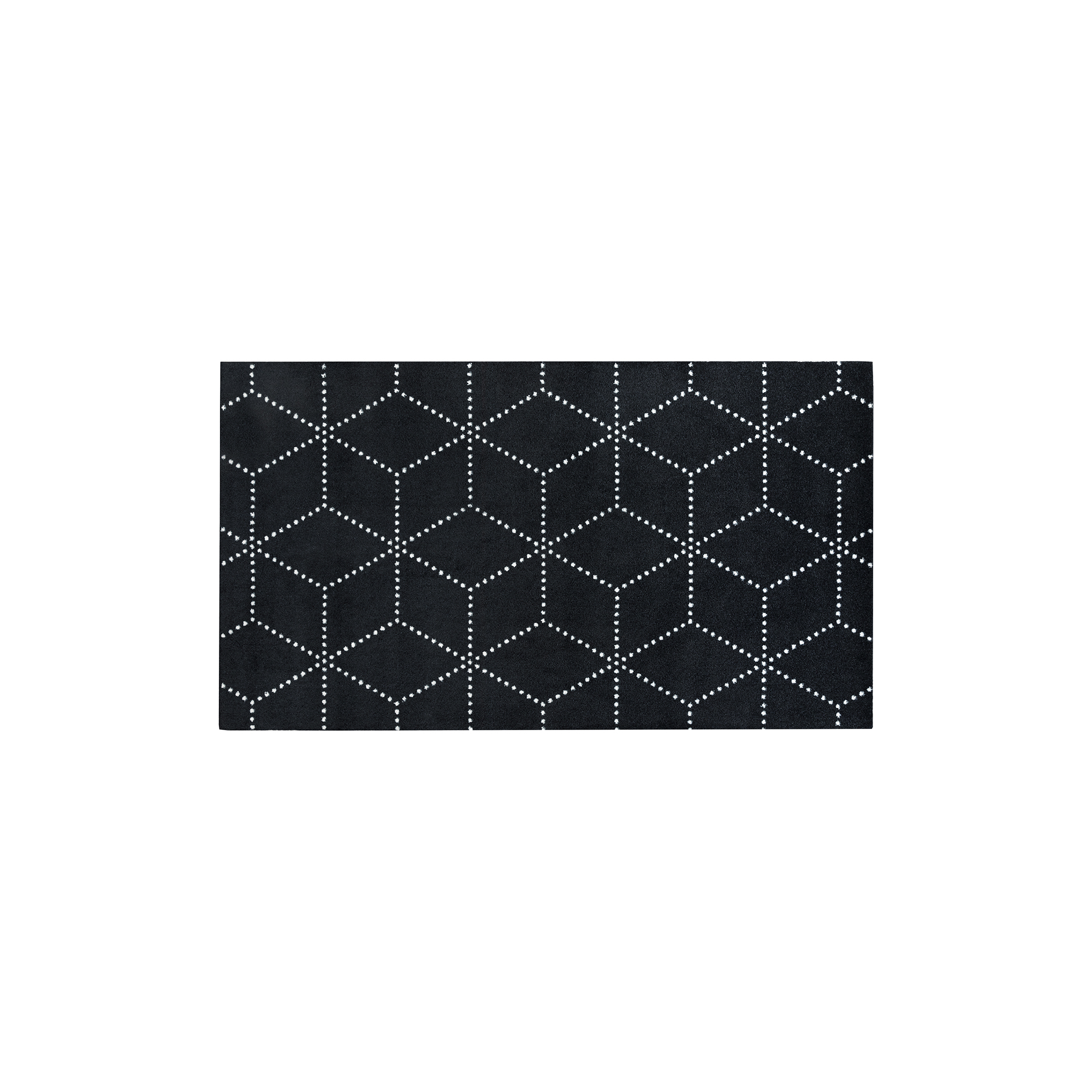 Heymat - Hagl Black dørmåtte - 85x150 cm