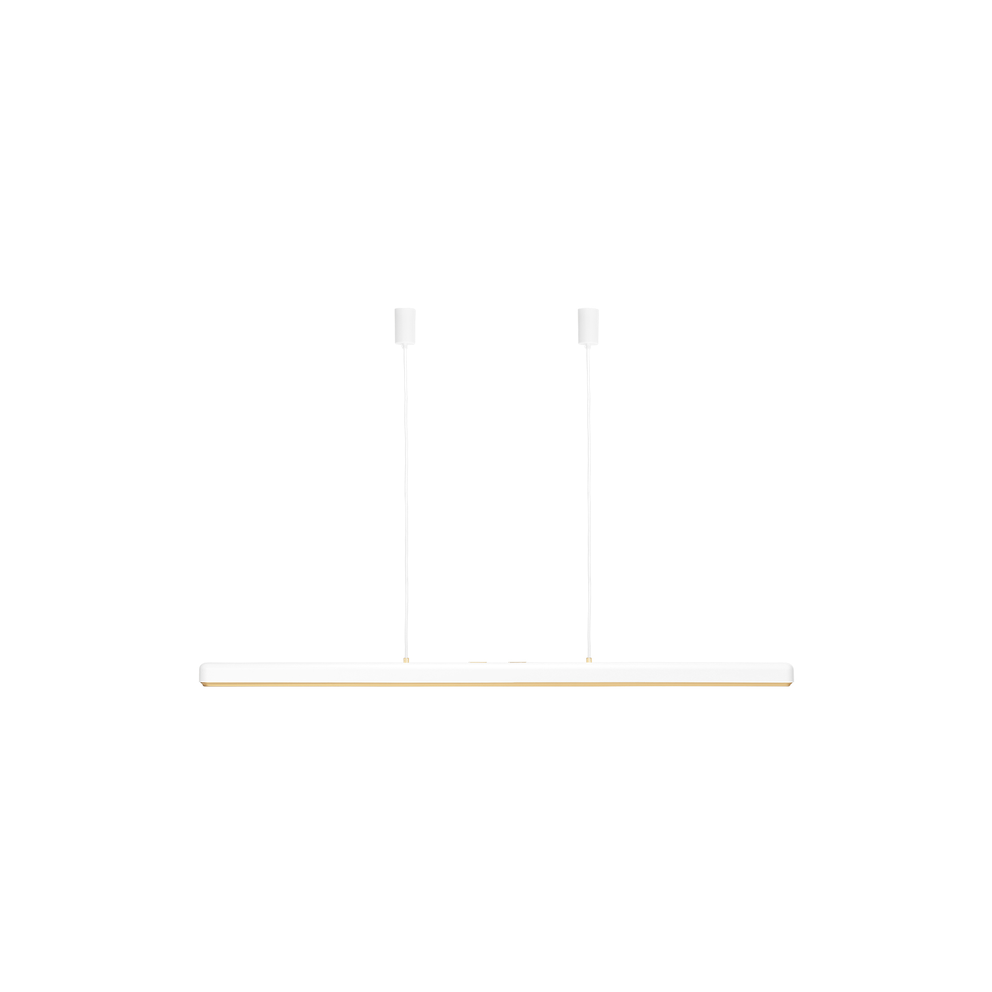 UMAGE - Hazel Branch Pendant, white/brass