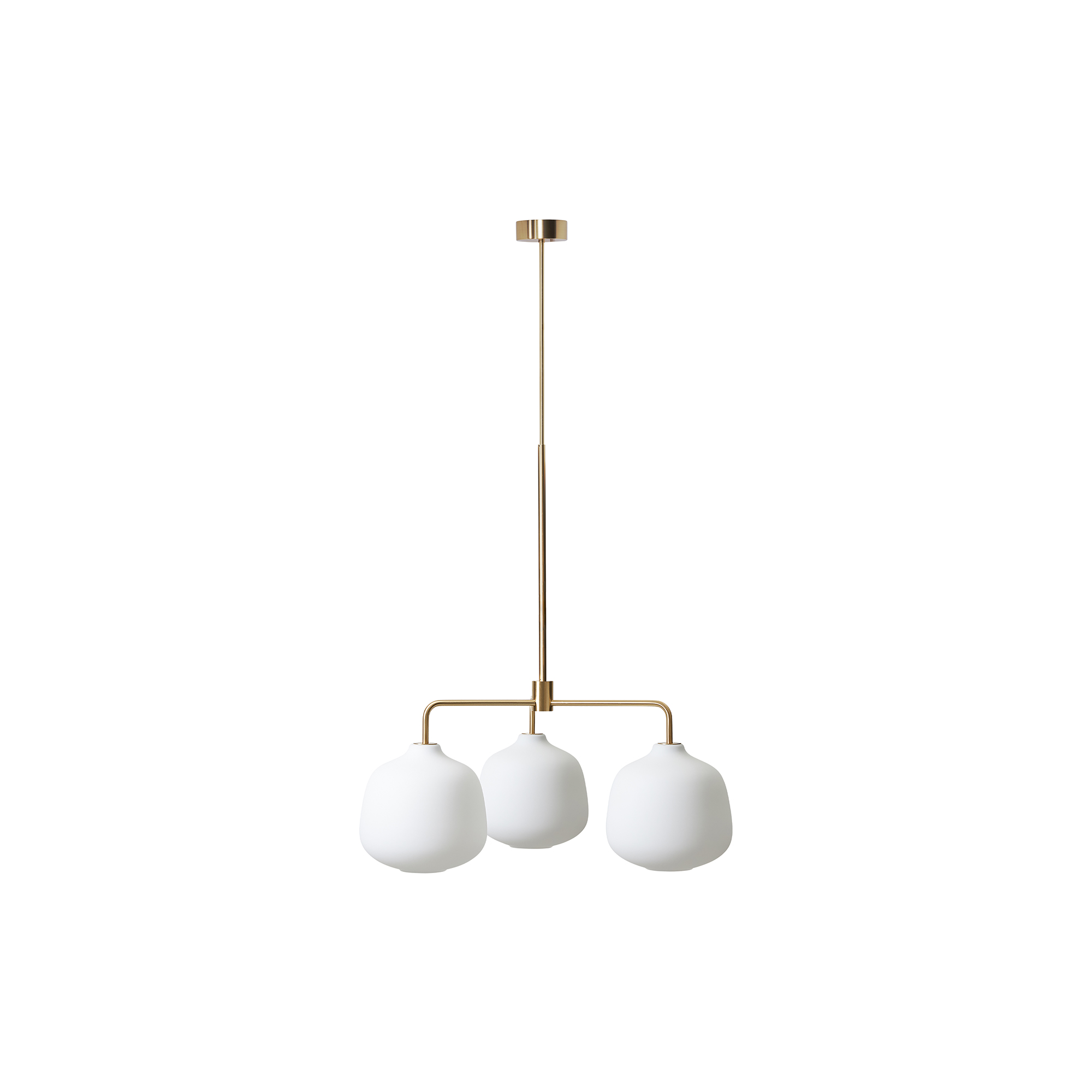 Rubn - Holborn 3 Chandelier, brass