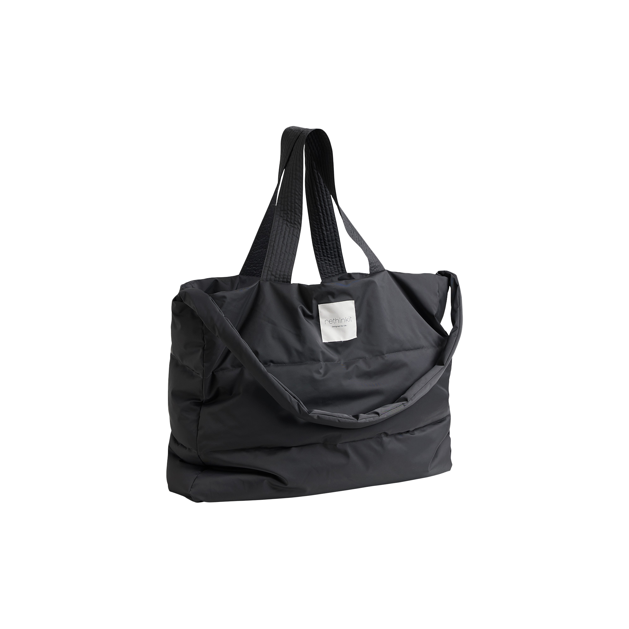 Rethinkit - Shopper Tote Bag Shelter, almost black