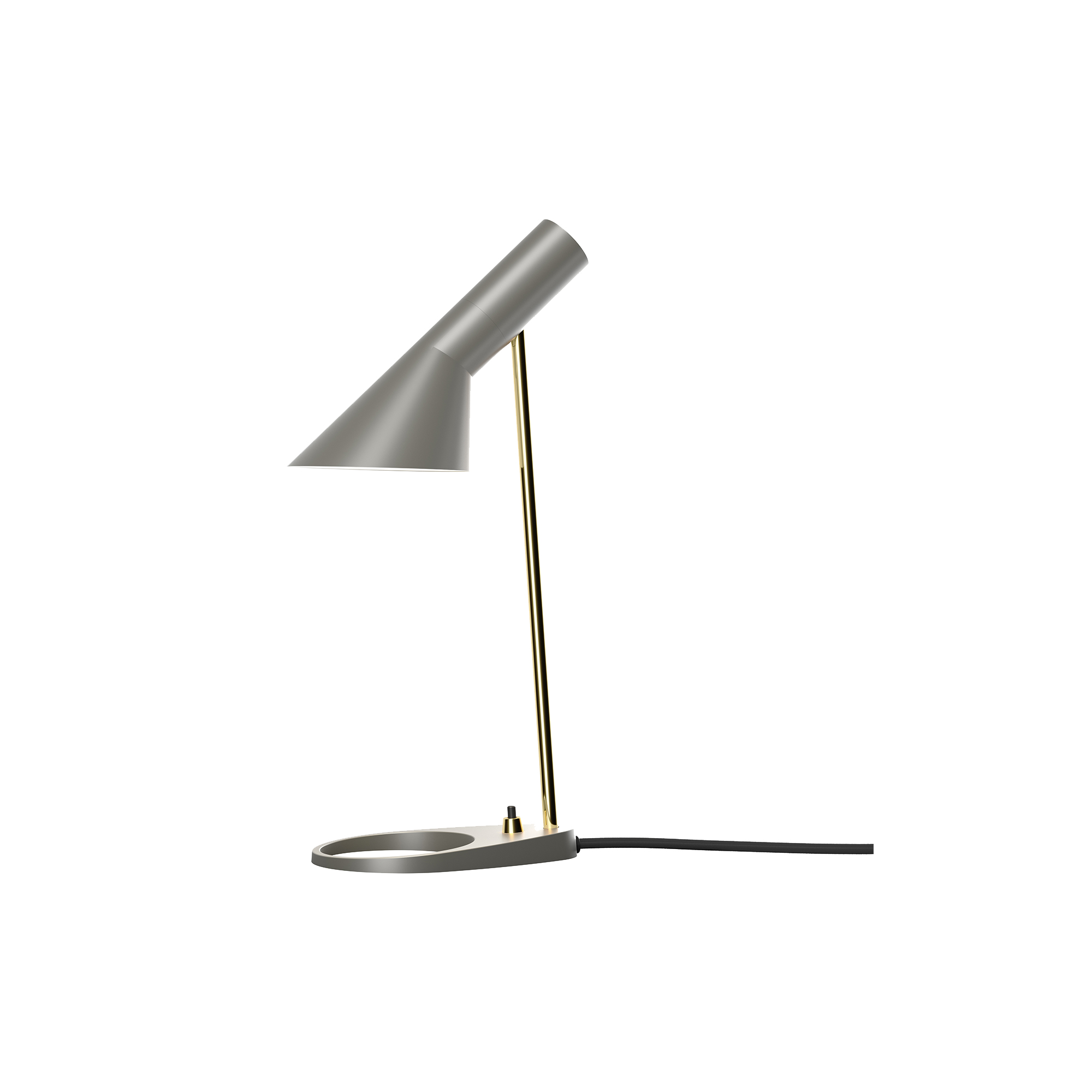 Louis Poulsen - AJ Mini bordlampe, brass/warm grey