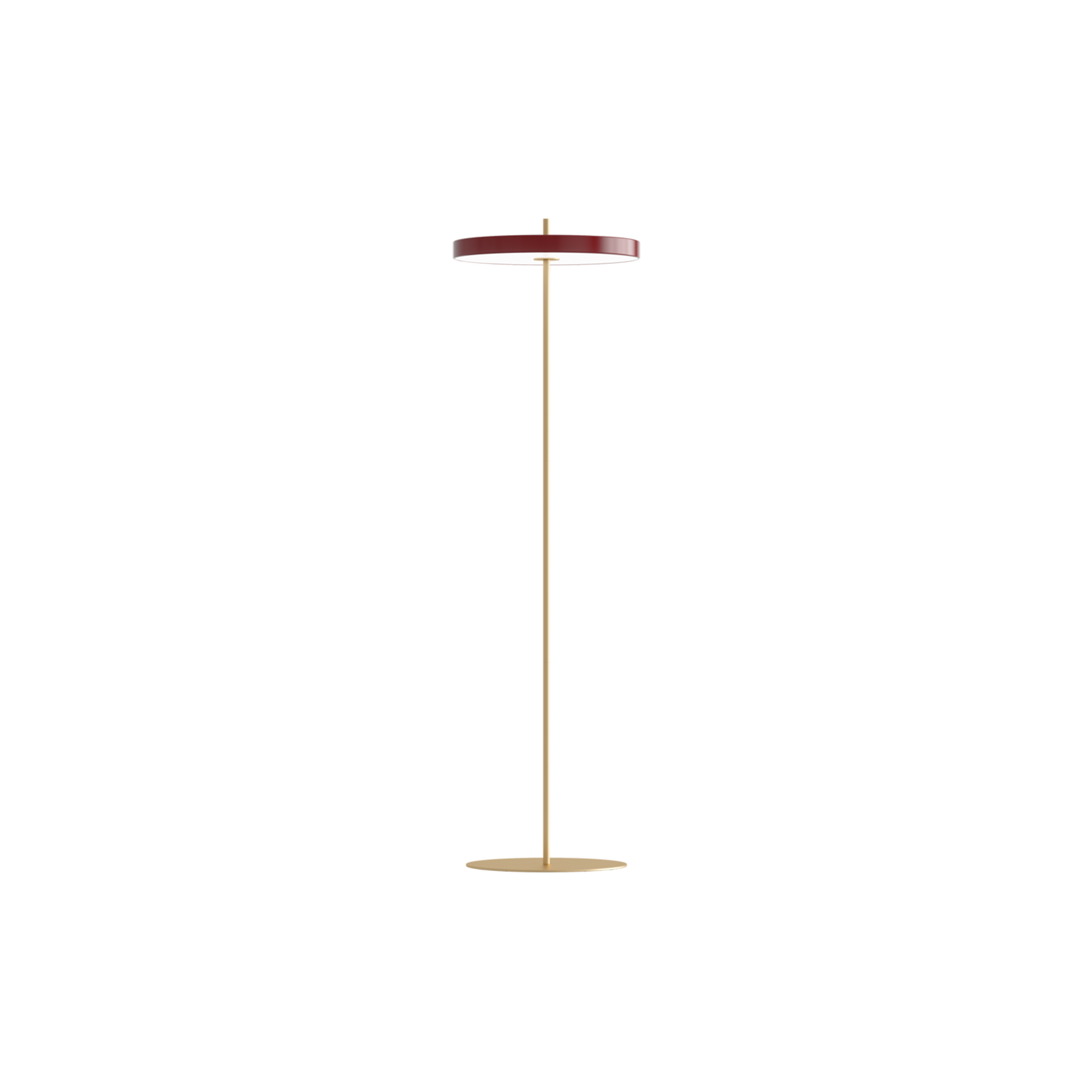 UMAGE - Asteria Floor Lamp, ruby red