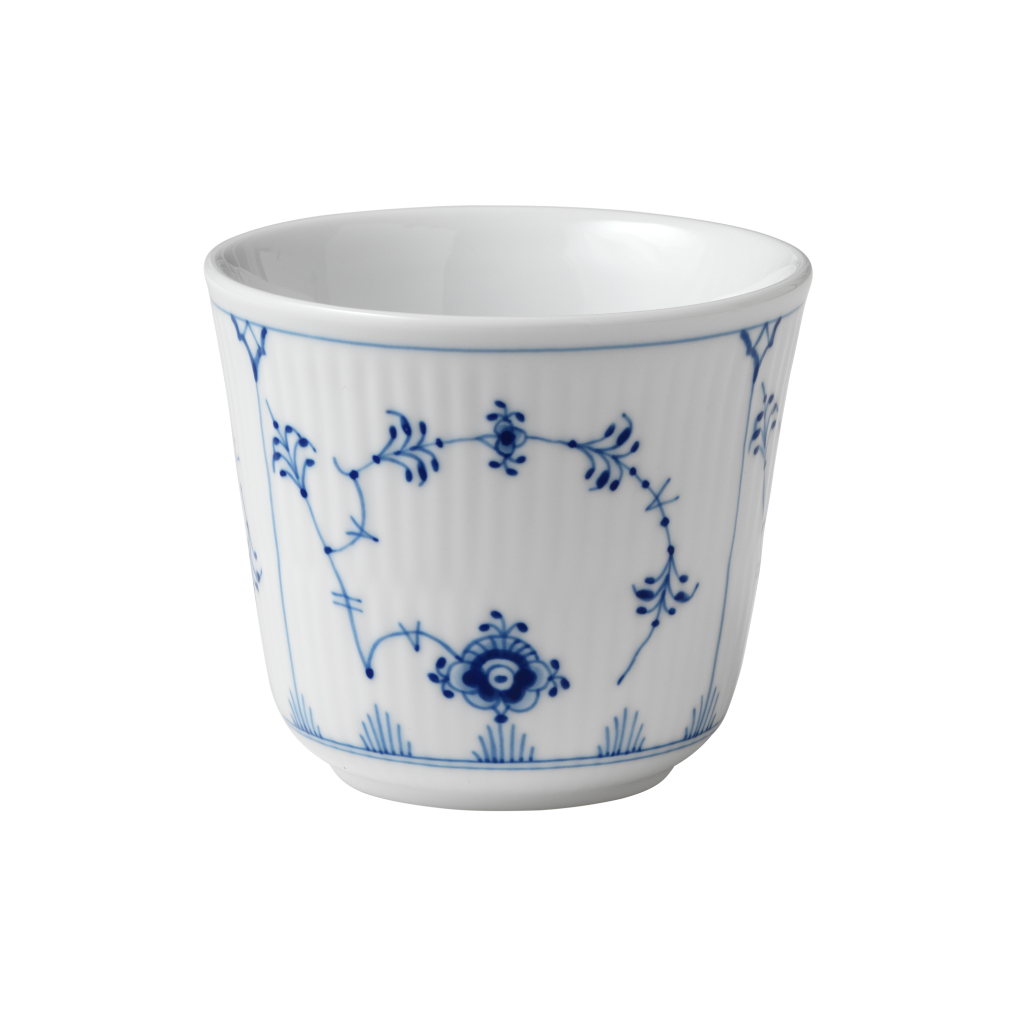 Royal Copenhagen - Musselmalet Riflet termokop 26 cl - 26cl