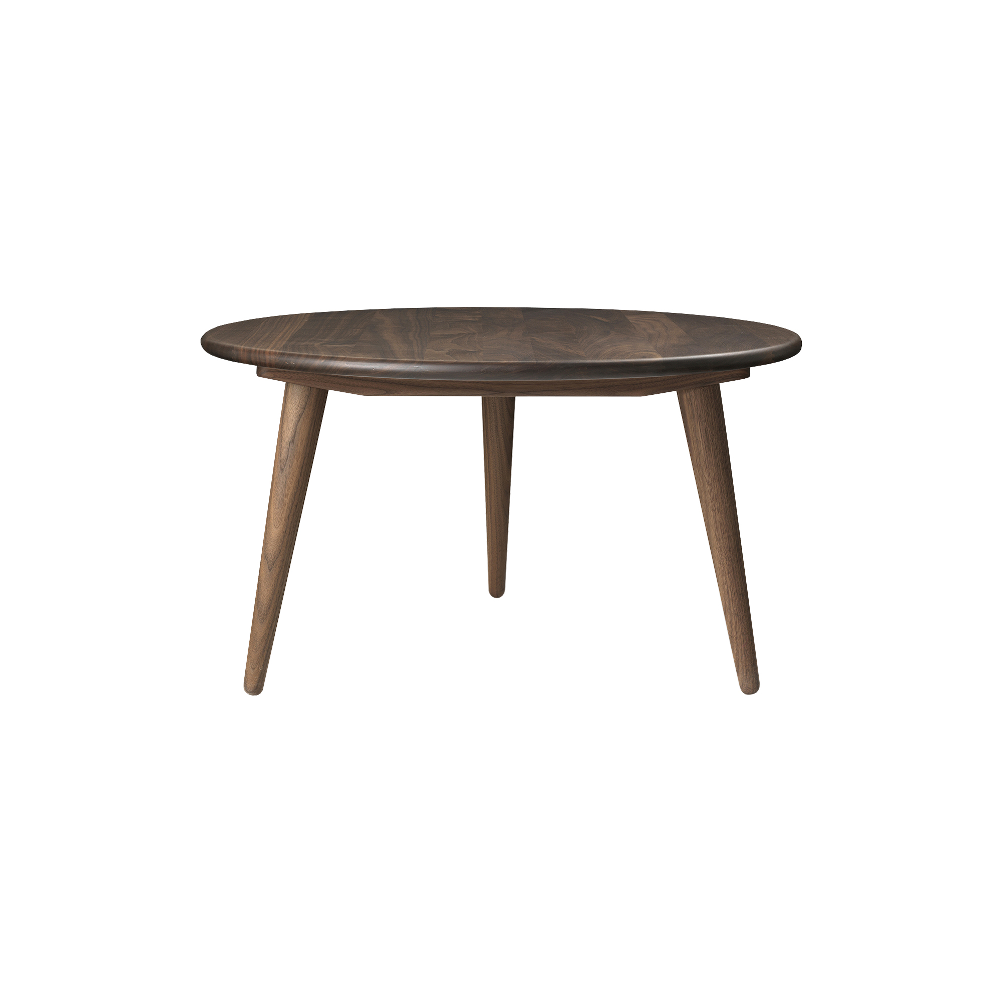 Carl Hansen & Søn - CH008 sofabord, olieret valnød - H48xØ78 cm