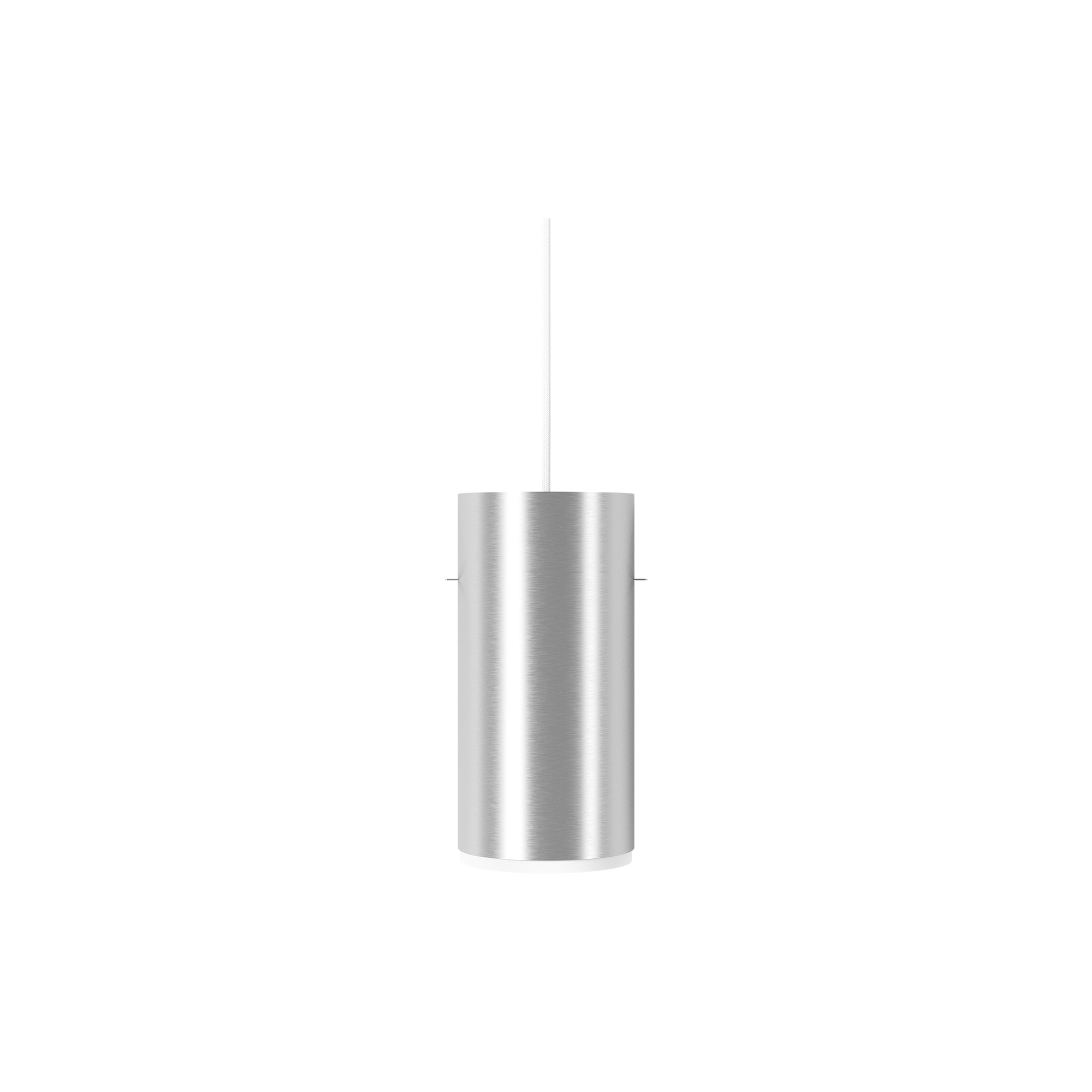 MOEBE - Tube Pendant, brushed aluminium