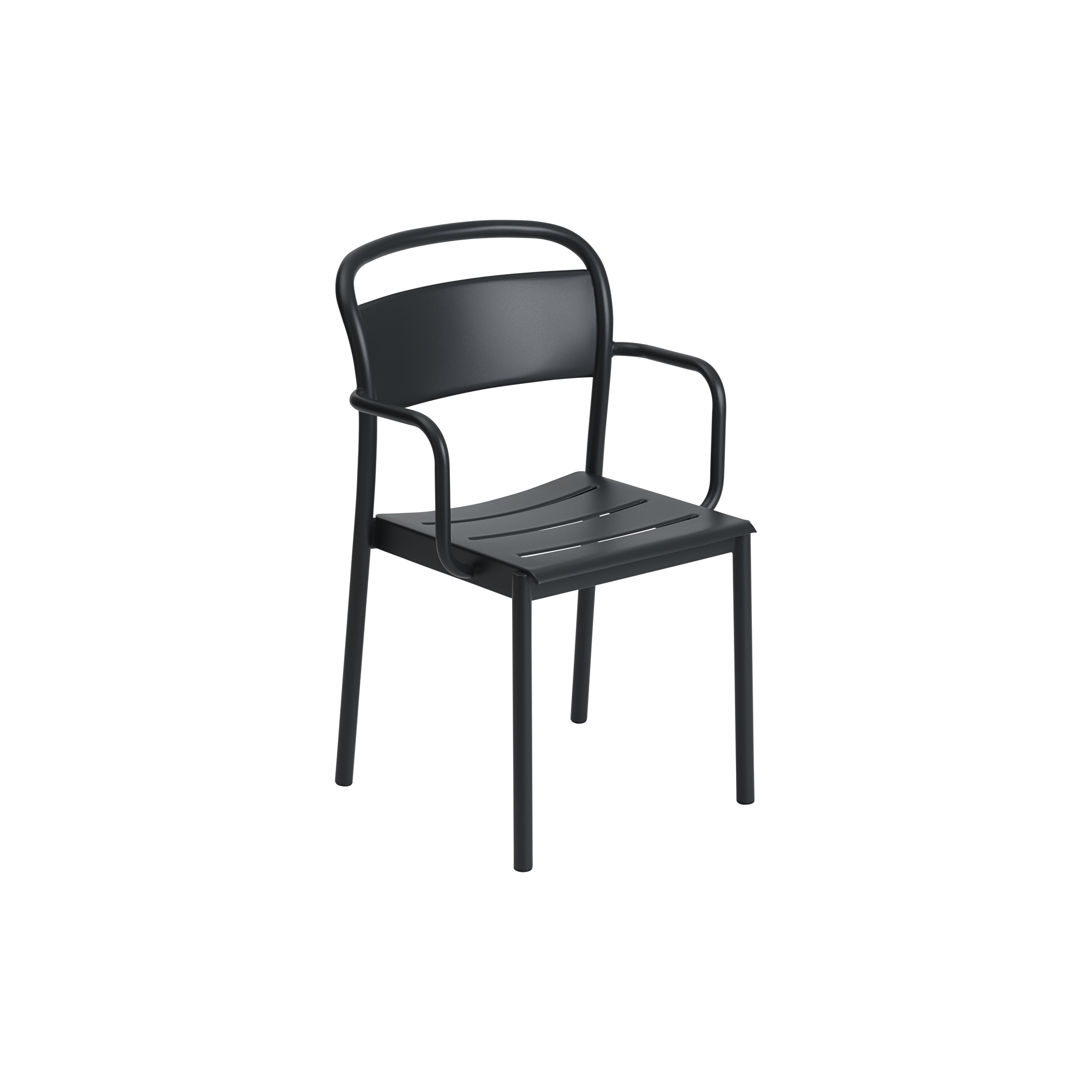 Muuto - Linear Steel Armchair, anthracite black