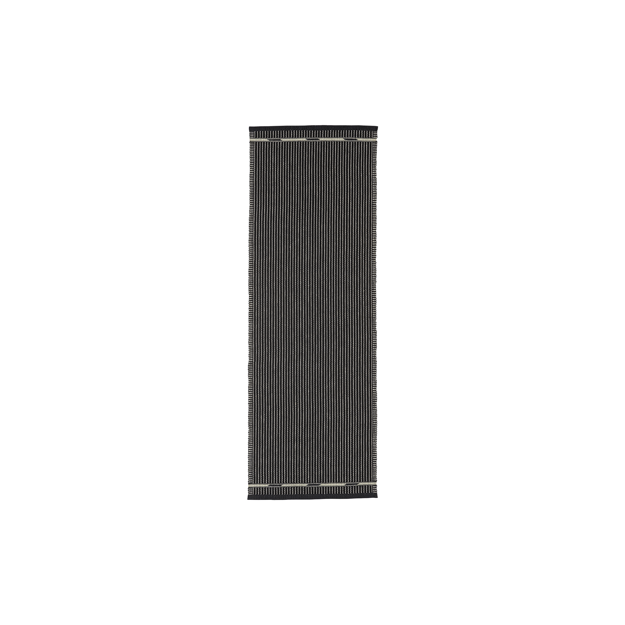 NORDICMODERN - Løber VK-3, sort/hvid - 80x240 cm