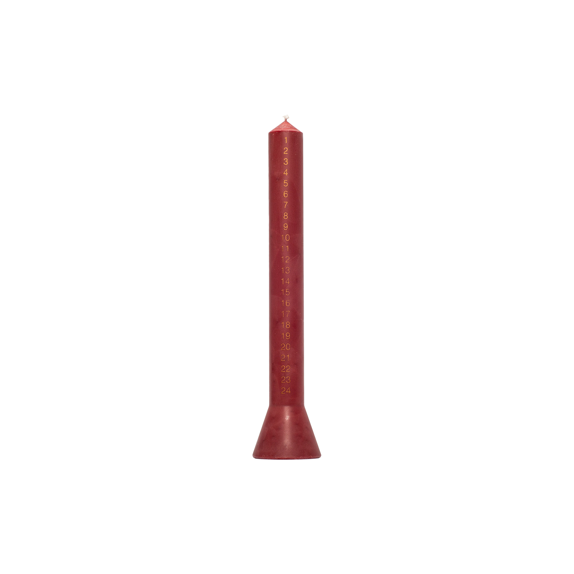 Alterlyset - Kalenderlys Hyggelyset | Ruby/gold, Kalenderlyset