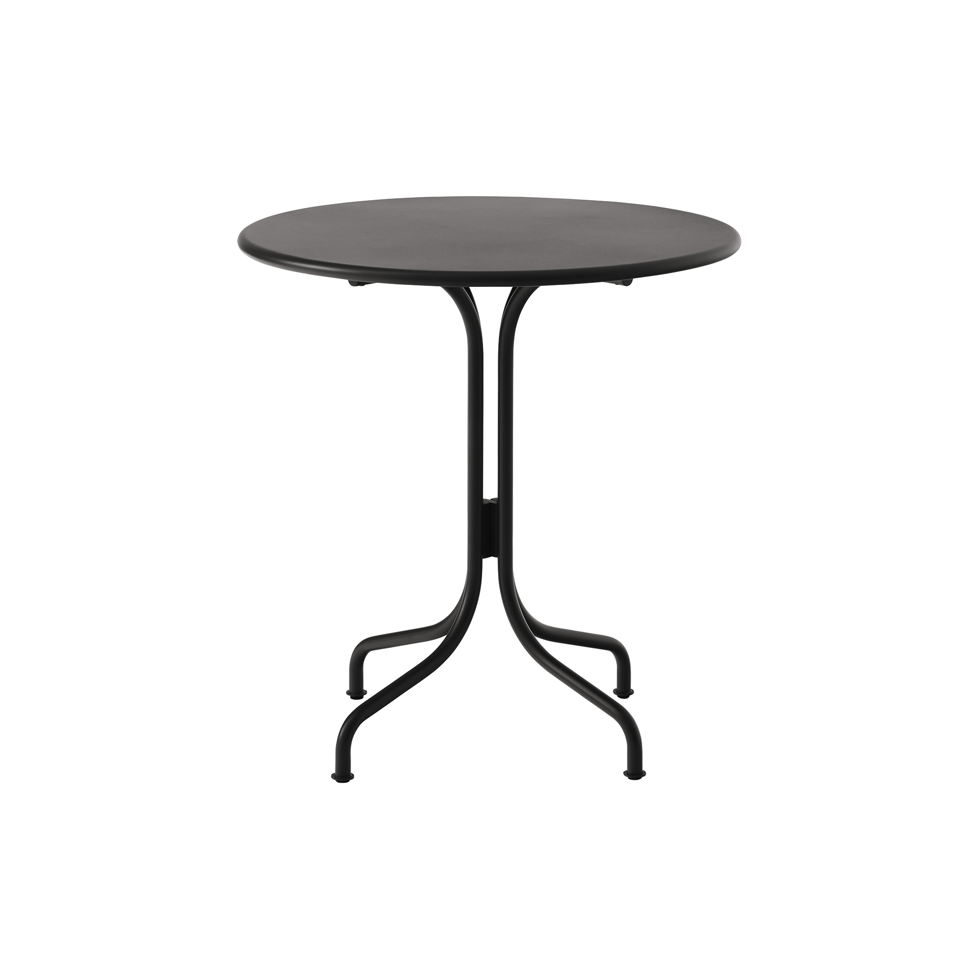 &Tradition - Thorvald SC96 Outdoor Café Table Round, warm black