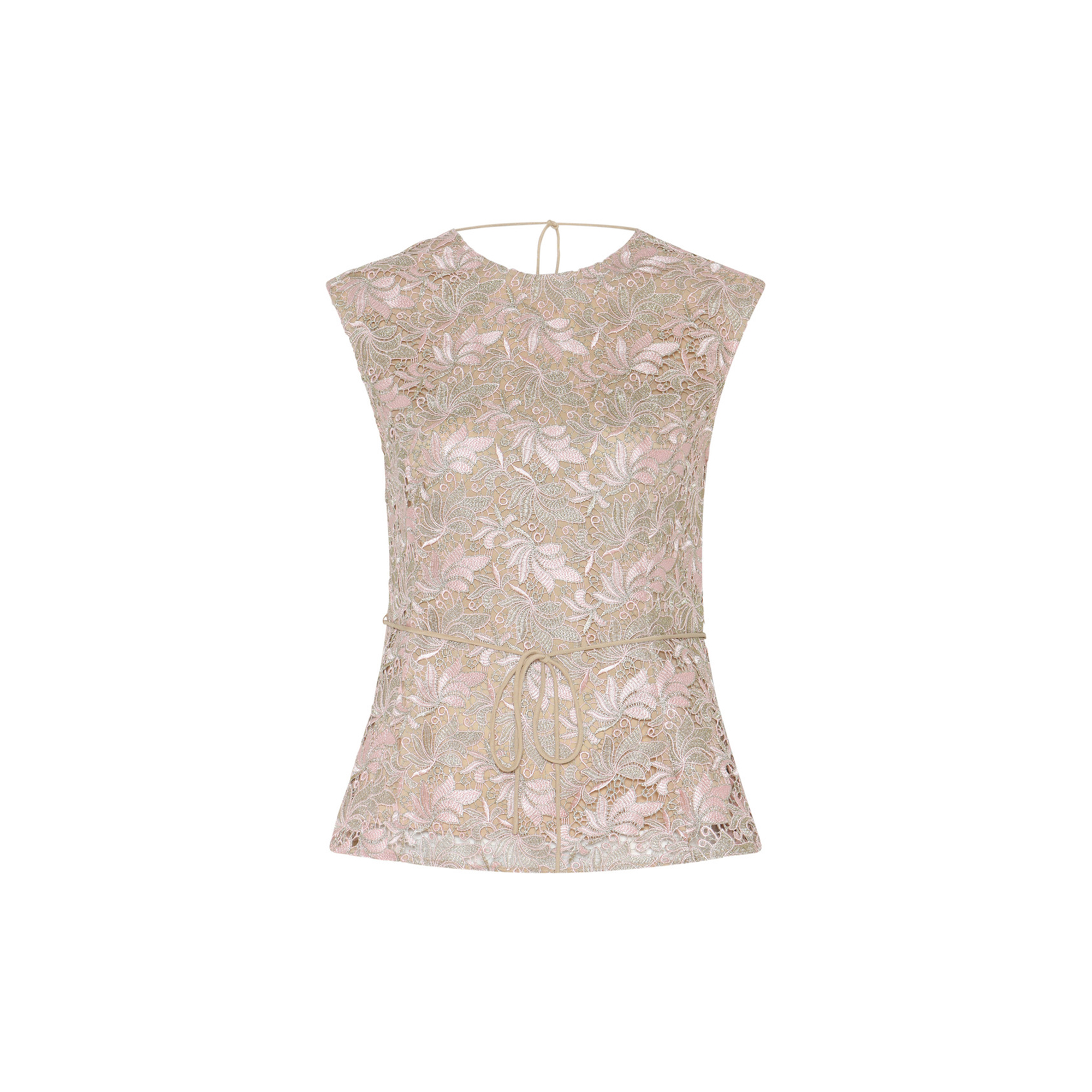 Bruuns Bazaar - AdonidaBBOriia blouse, rose gold flower - Str. 36