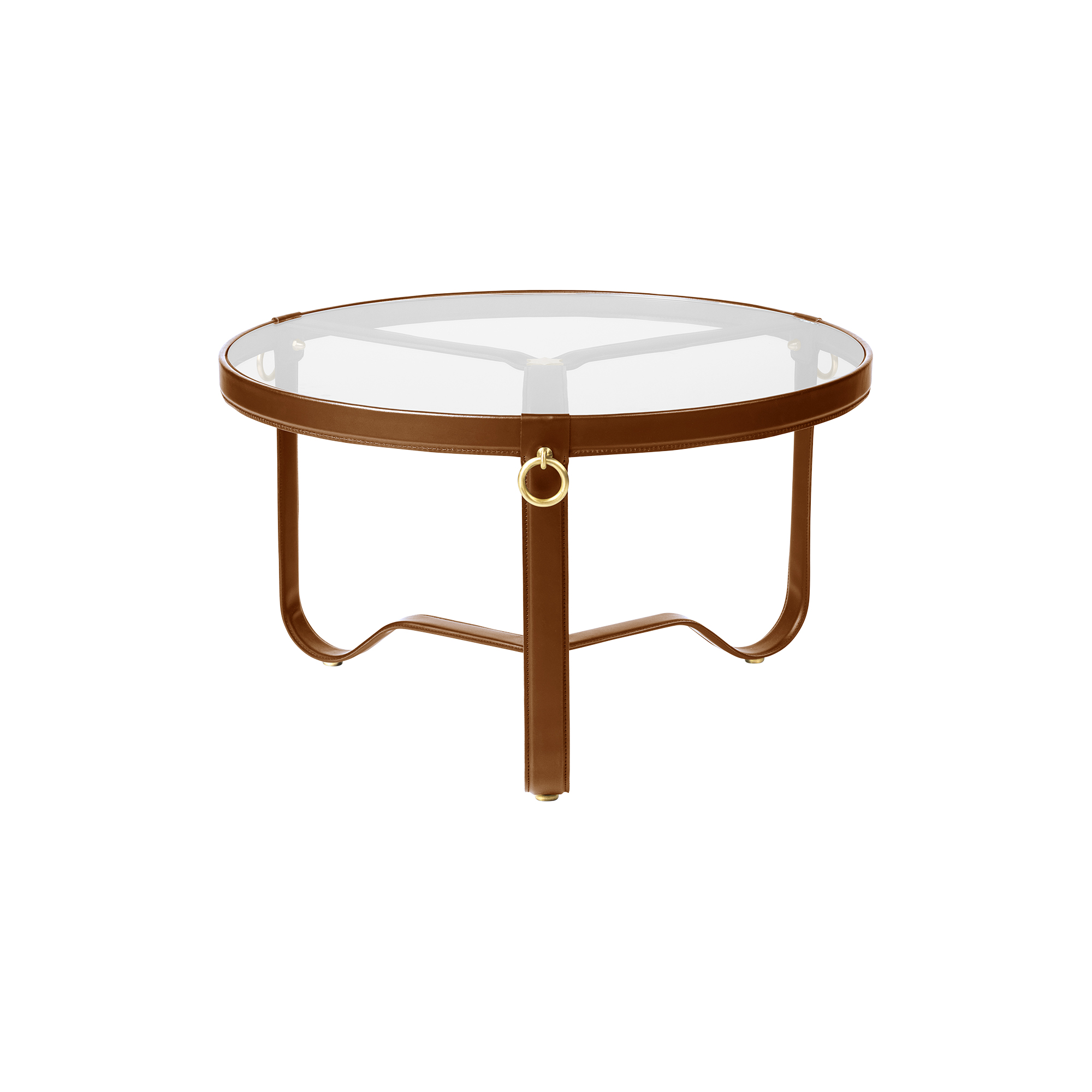 GUBI - Adnet Coffee Circular Table, tan - Ø70 cm