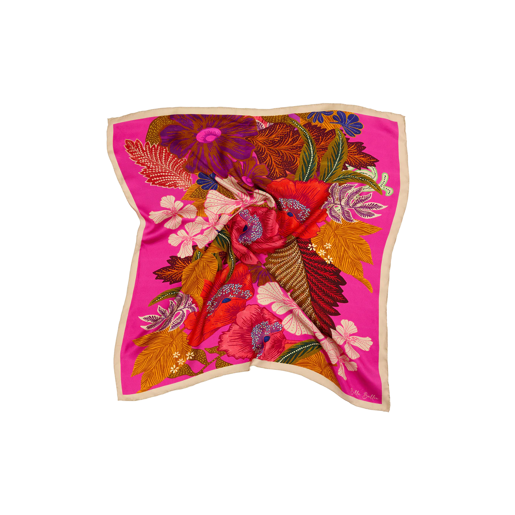 Bella Ballou - BOUQUET tørklæde, pink
