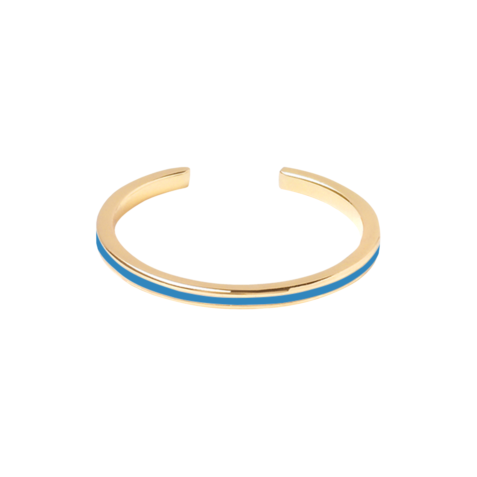 bangle up - Mini Bangle Ring, myosotis blue