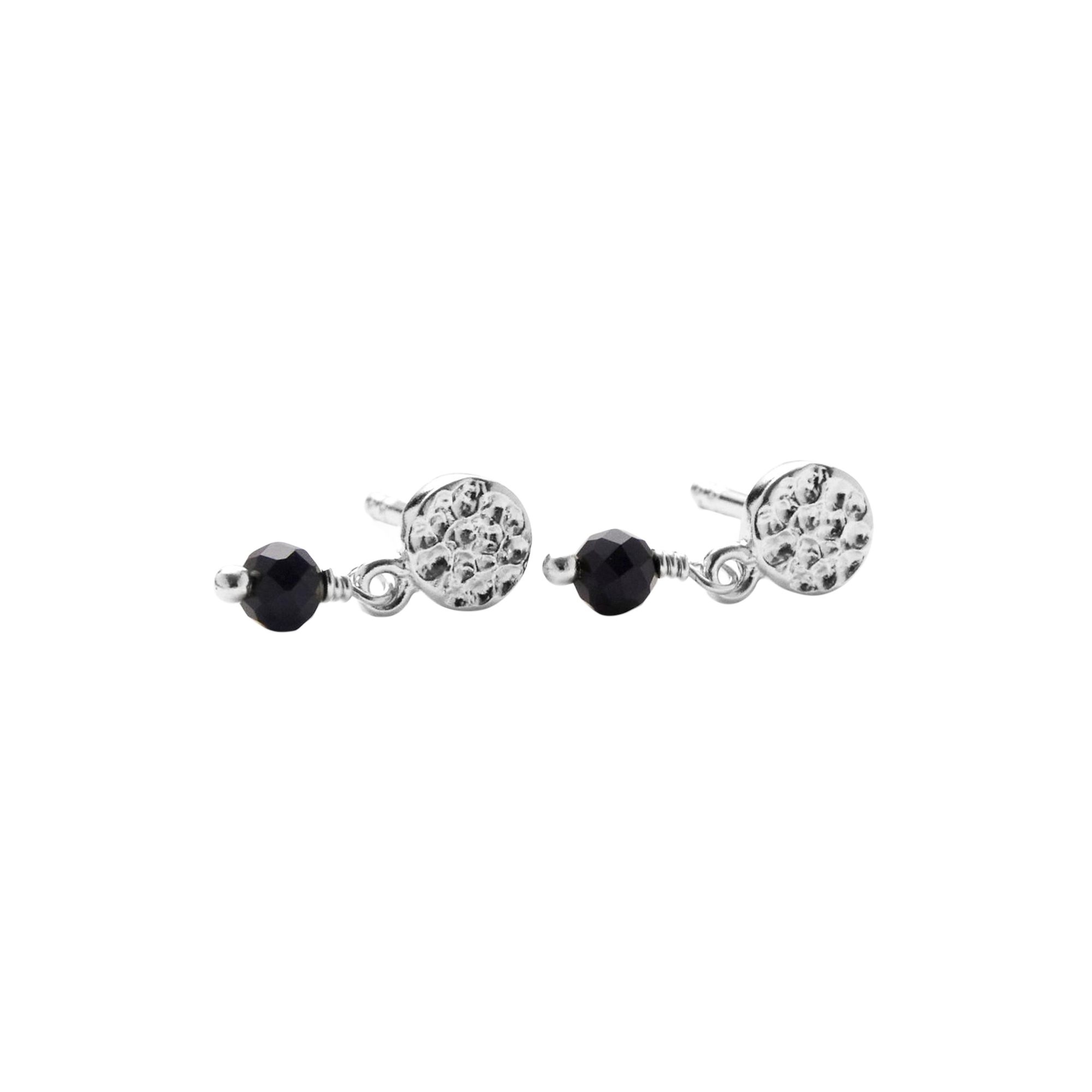 Pernille Corydon Jewellery - Black Nature Ørestikker, sølv