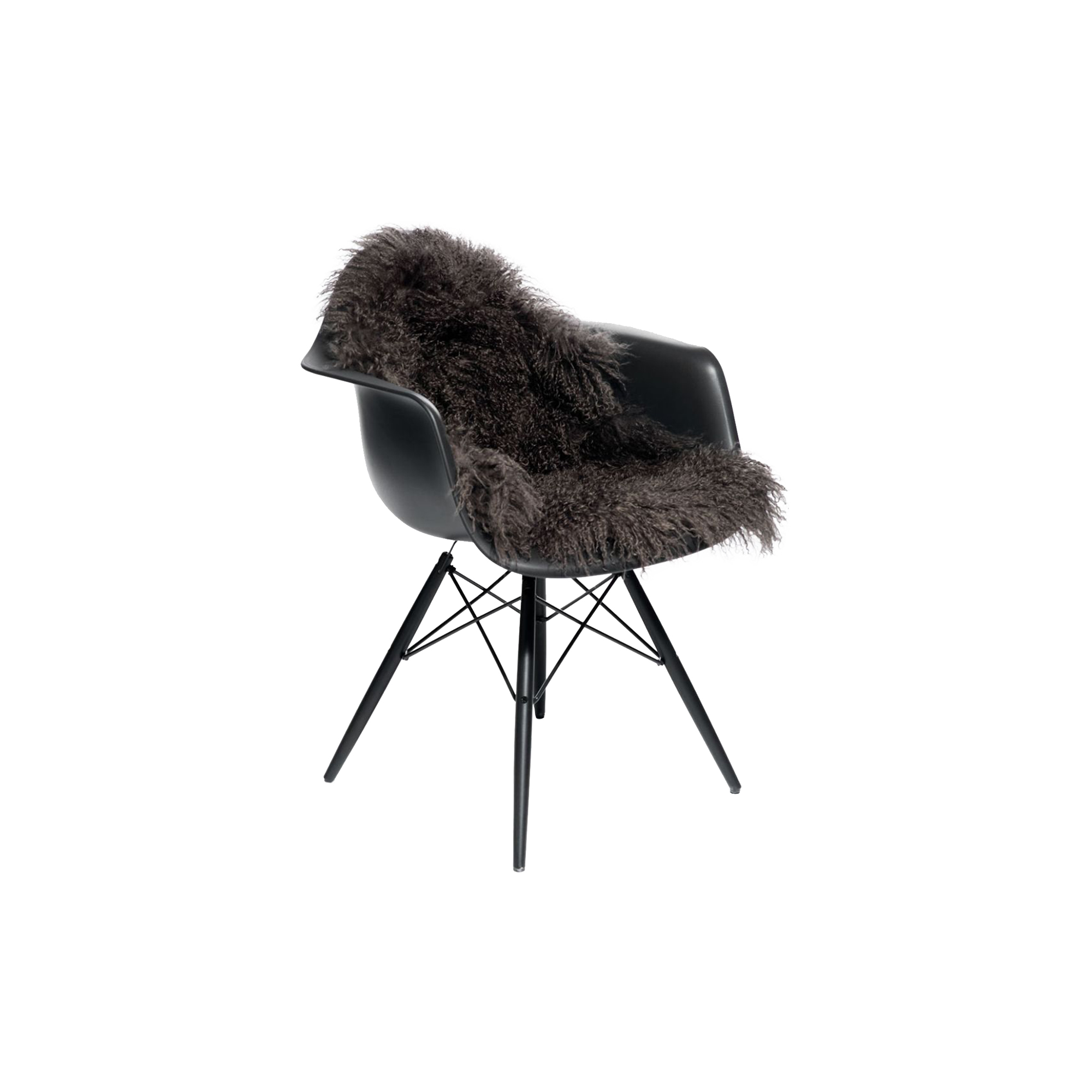 NATURES Collection - Tibetansk lammeskind, taupe