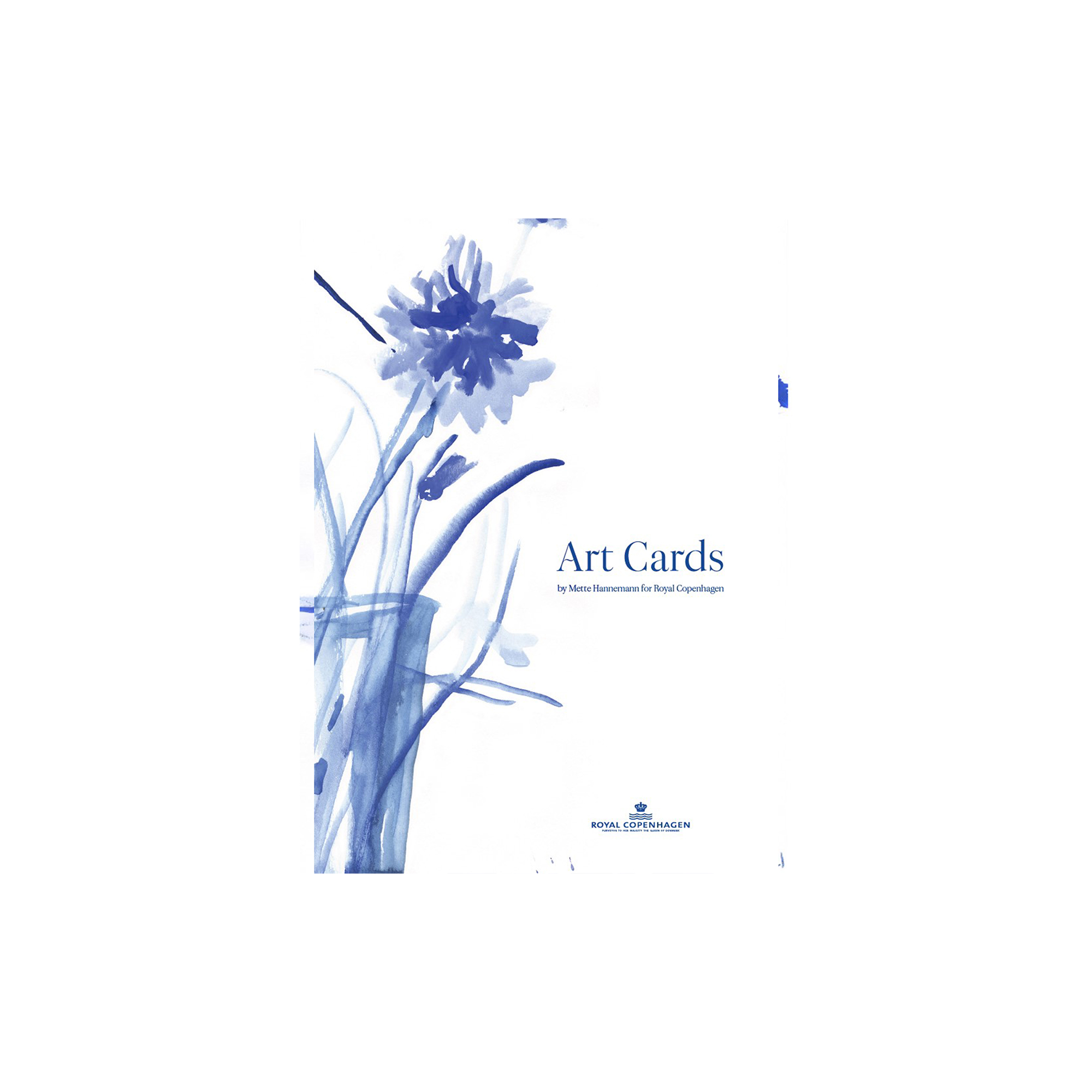 Royal Copenhagen - Art Cards, 4 stk, Royal Copenhagen Samlerartikler