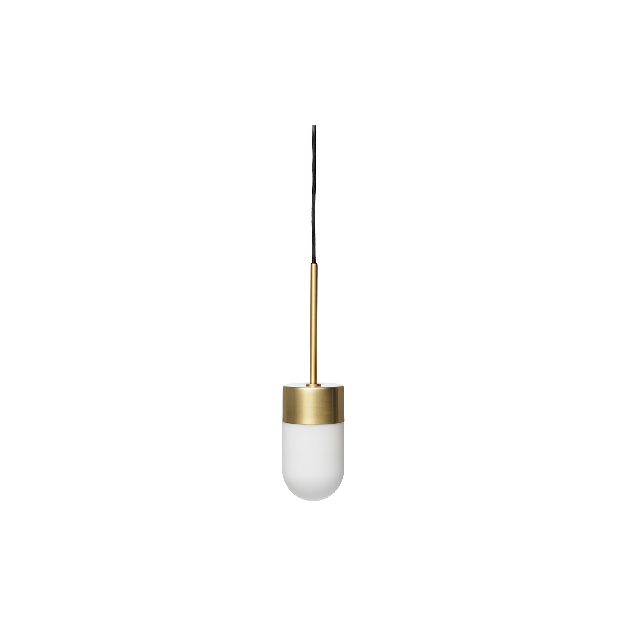 Rubn - Vox Pendant, brass/opal