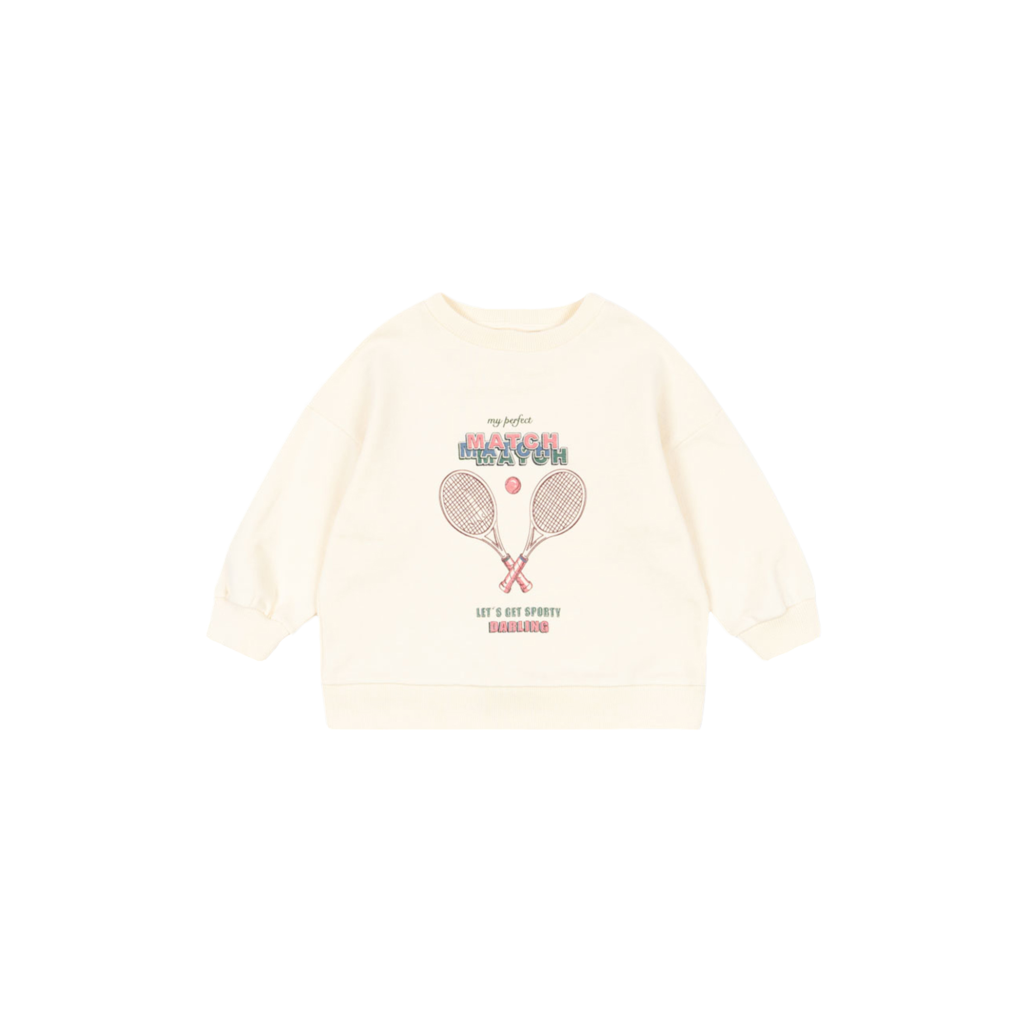 Konges Sløjd - Loupy Lou Sweat Shirt, buttercream - Str. 3Y