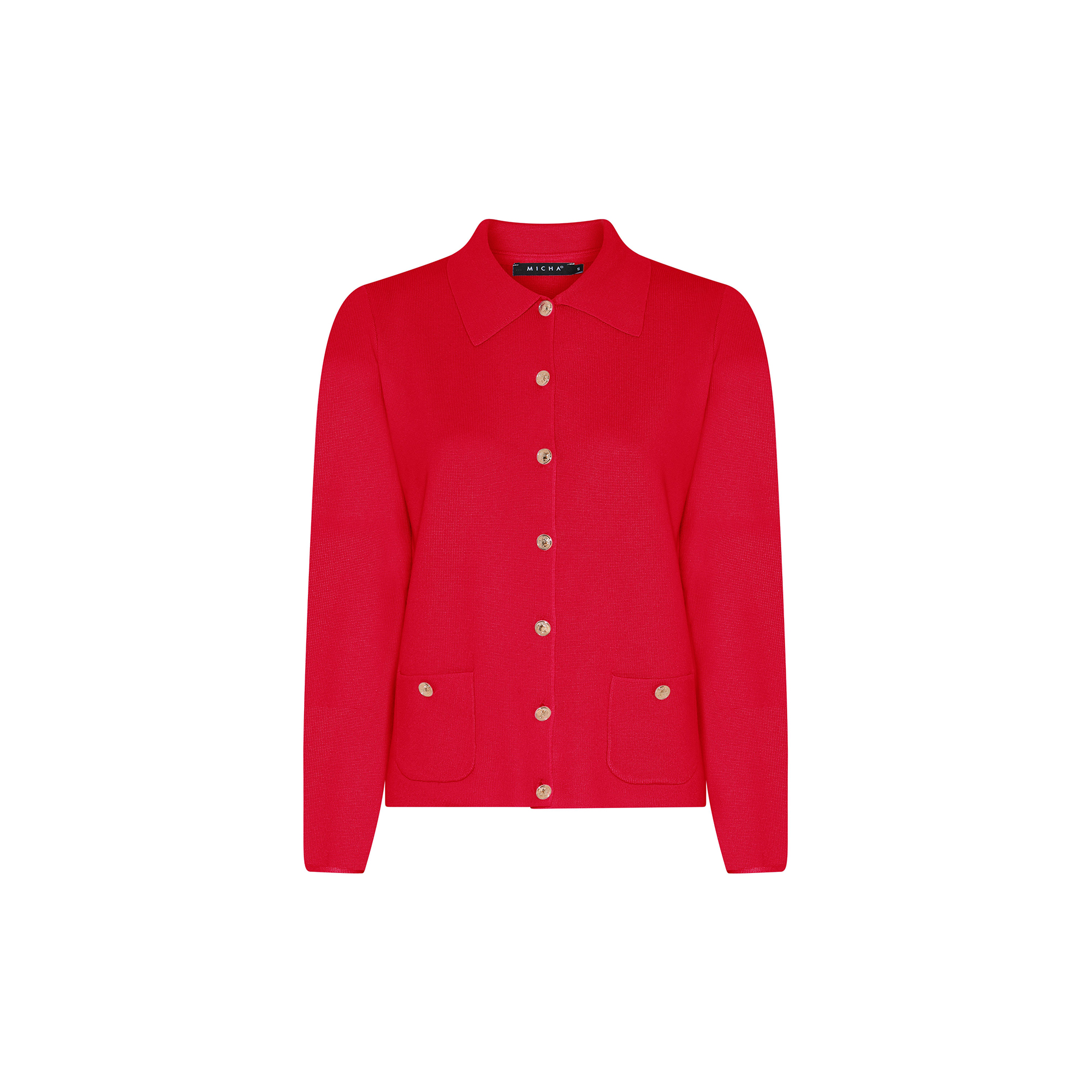 Micha - Milano Spring Knit, lipstick red - Str. XS