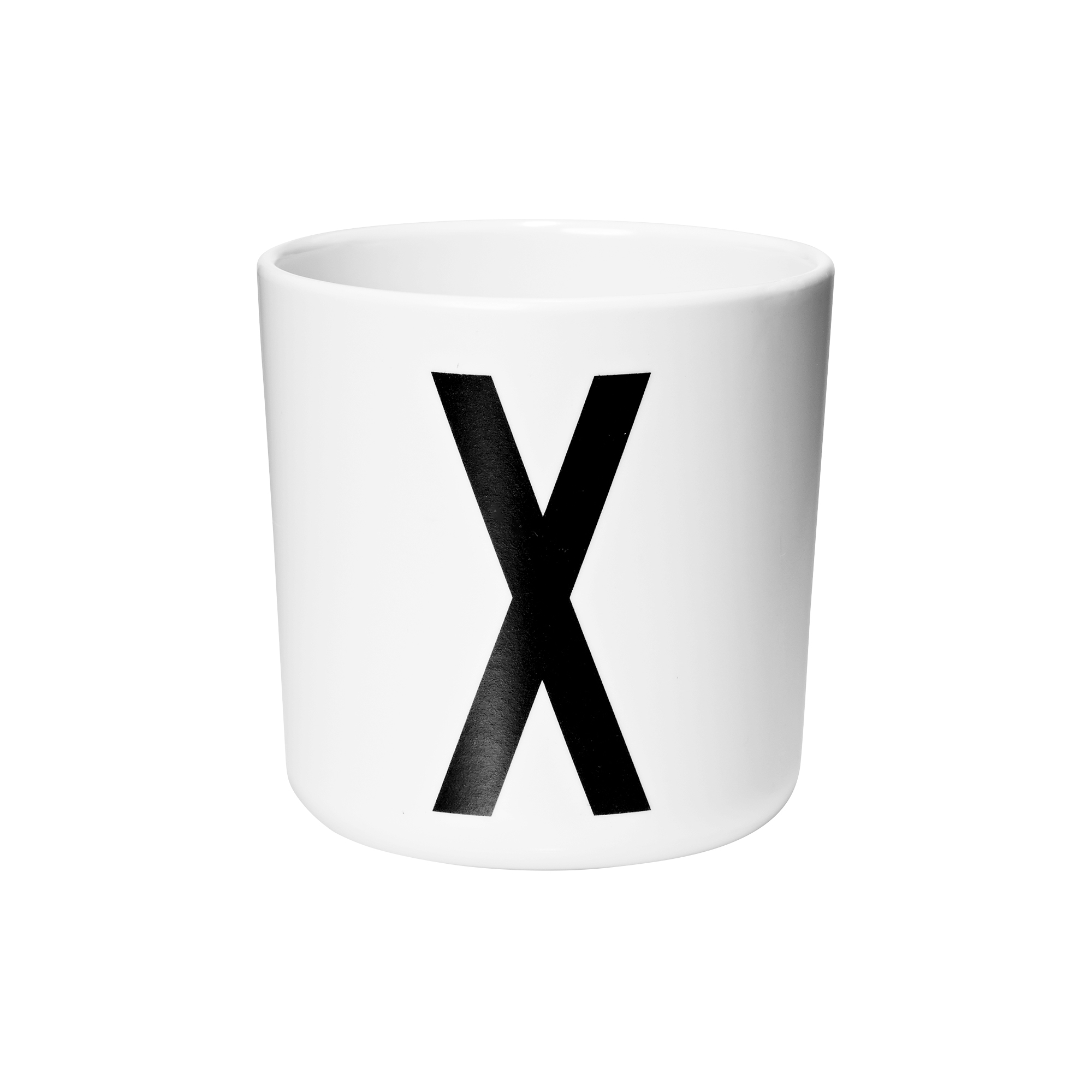 Design Letters - Eco A-Z Børnekop, X, A-Z kids - X