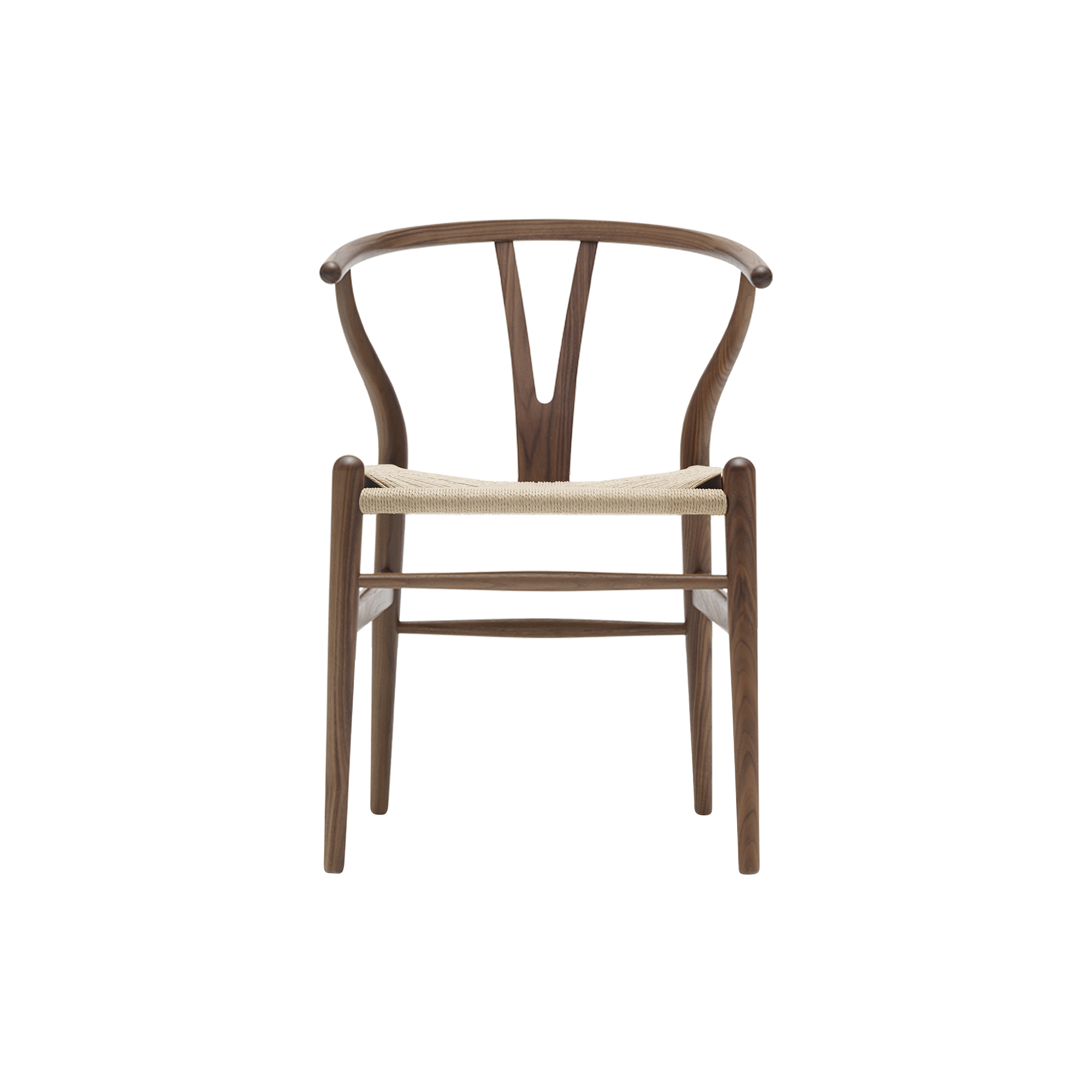 Carl Hansen & Søn - CH24 Y-stolen spisebordsstol, olieret valnød/natur - H: 76 x B: 55 x D: 51 cm.