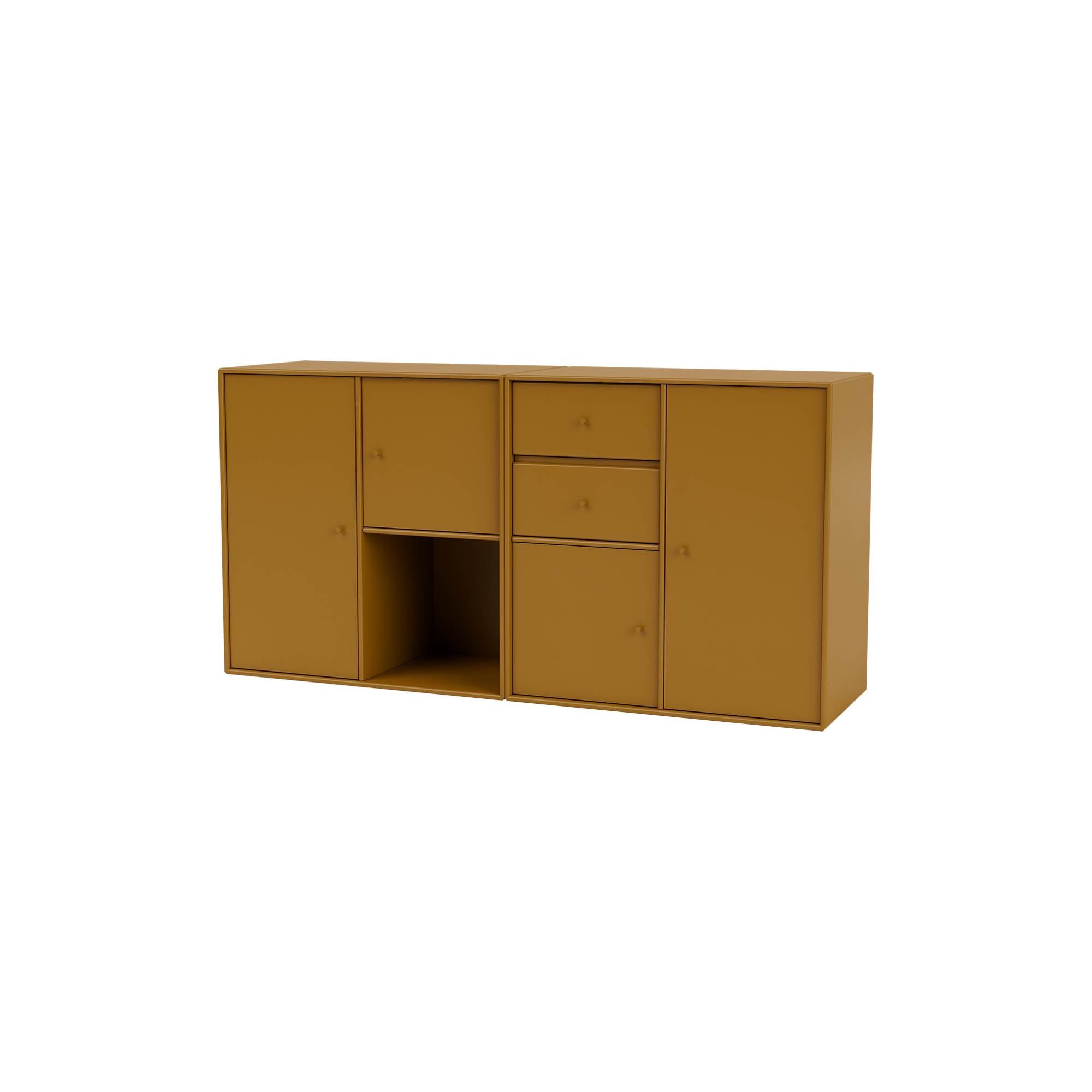 Montana Furniture - COUPLE bred skænk, 142 amber