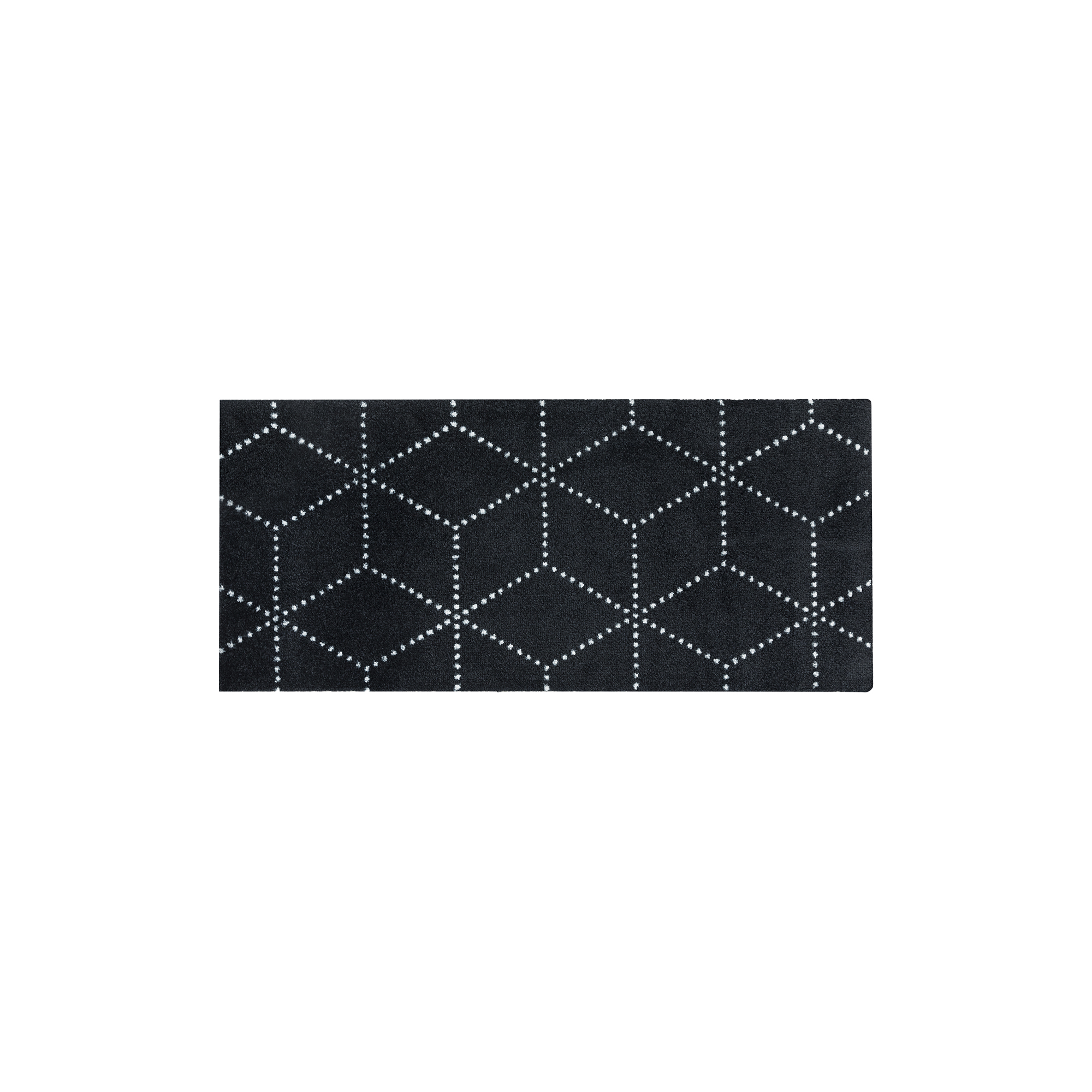 Heymat - Hagl Black Terrace dørmåtte - 45x100 cm