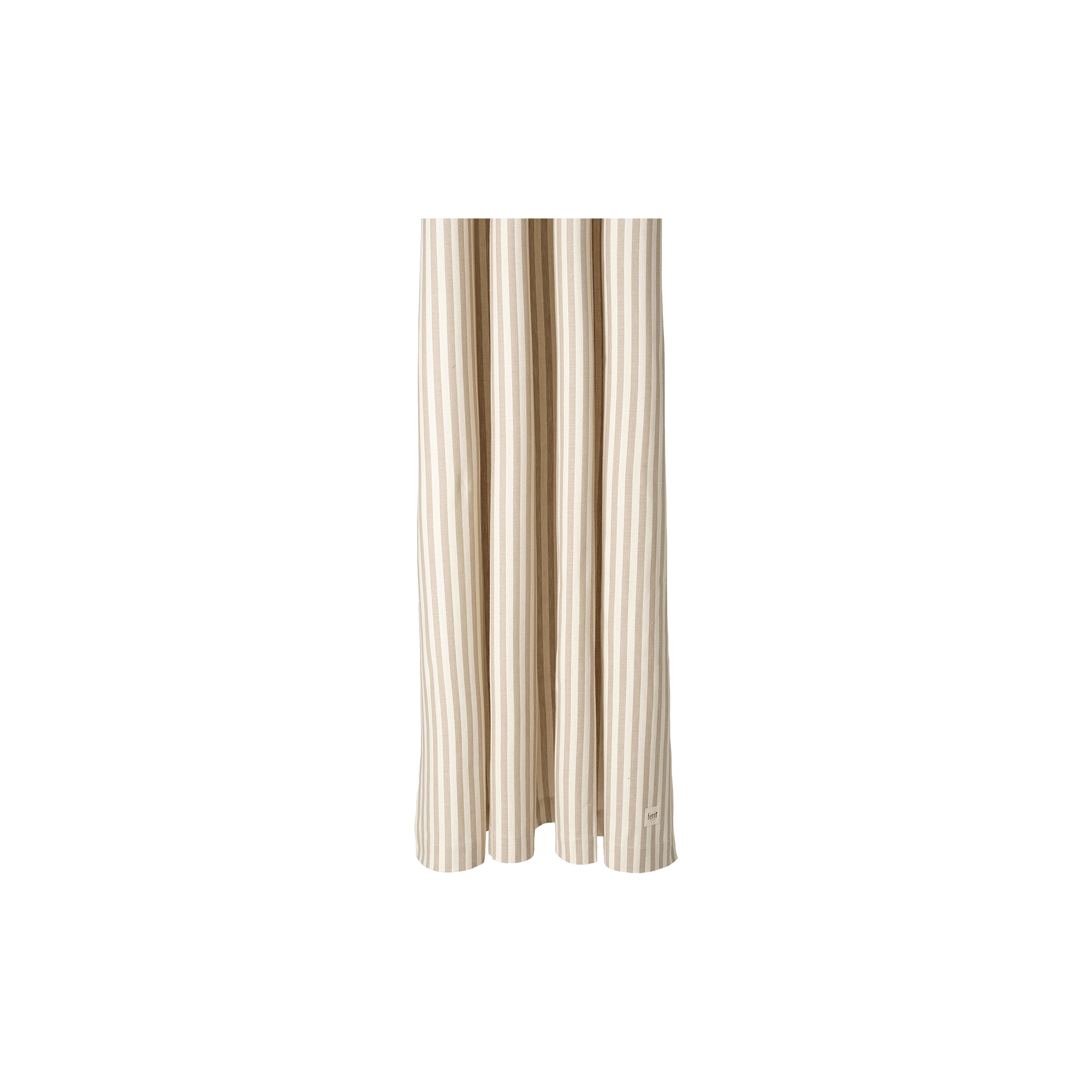 ferm LIVING - Chambray Shower Curtain, sand/off-white