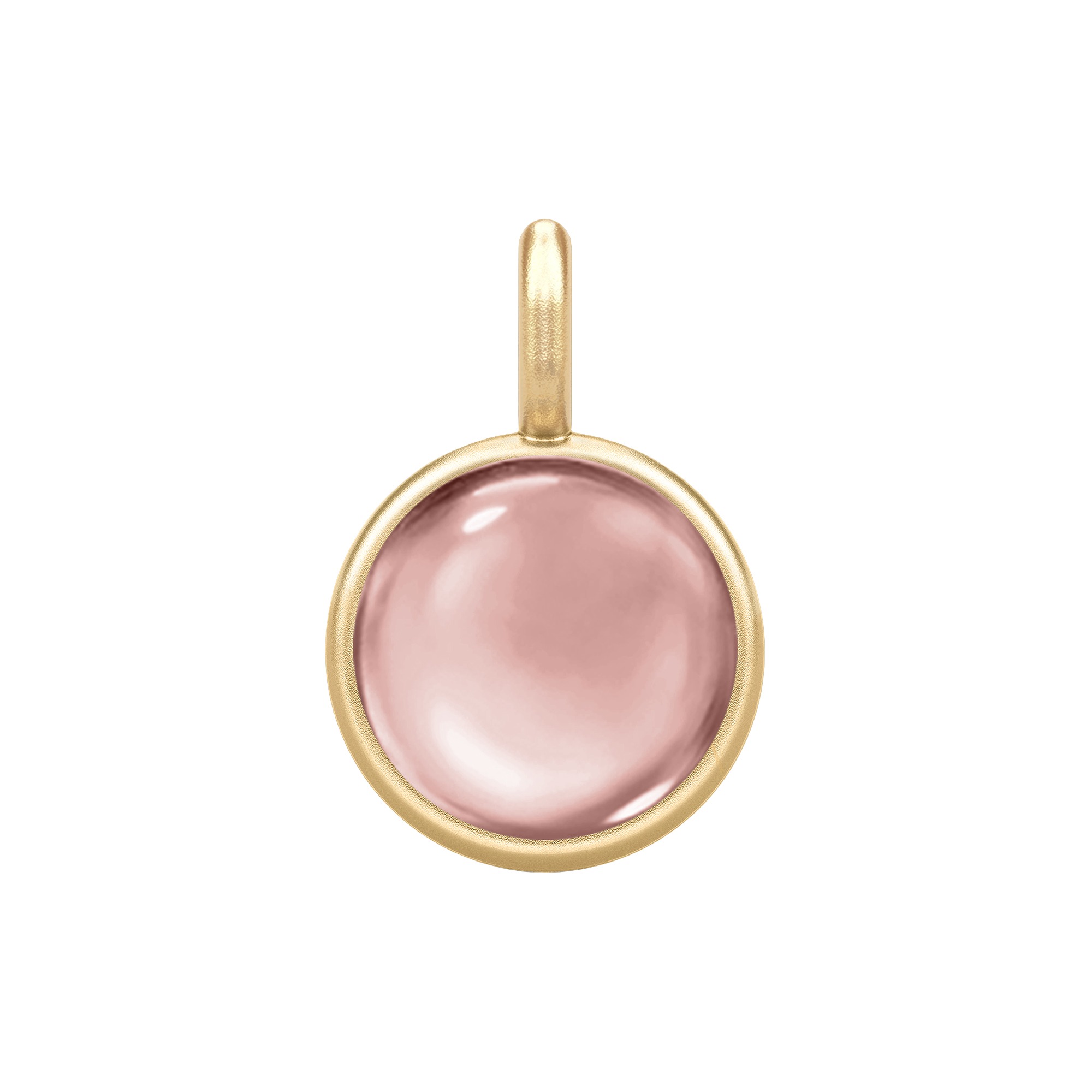 Julie Sandlau - Prime Vedhæng, gold/dusty rose