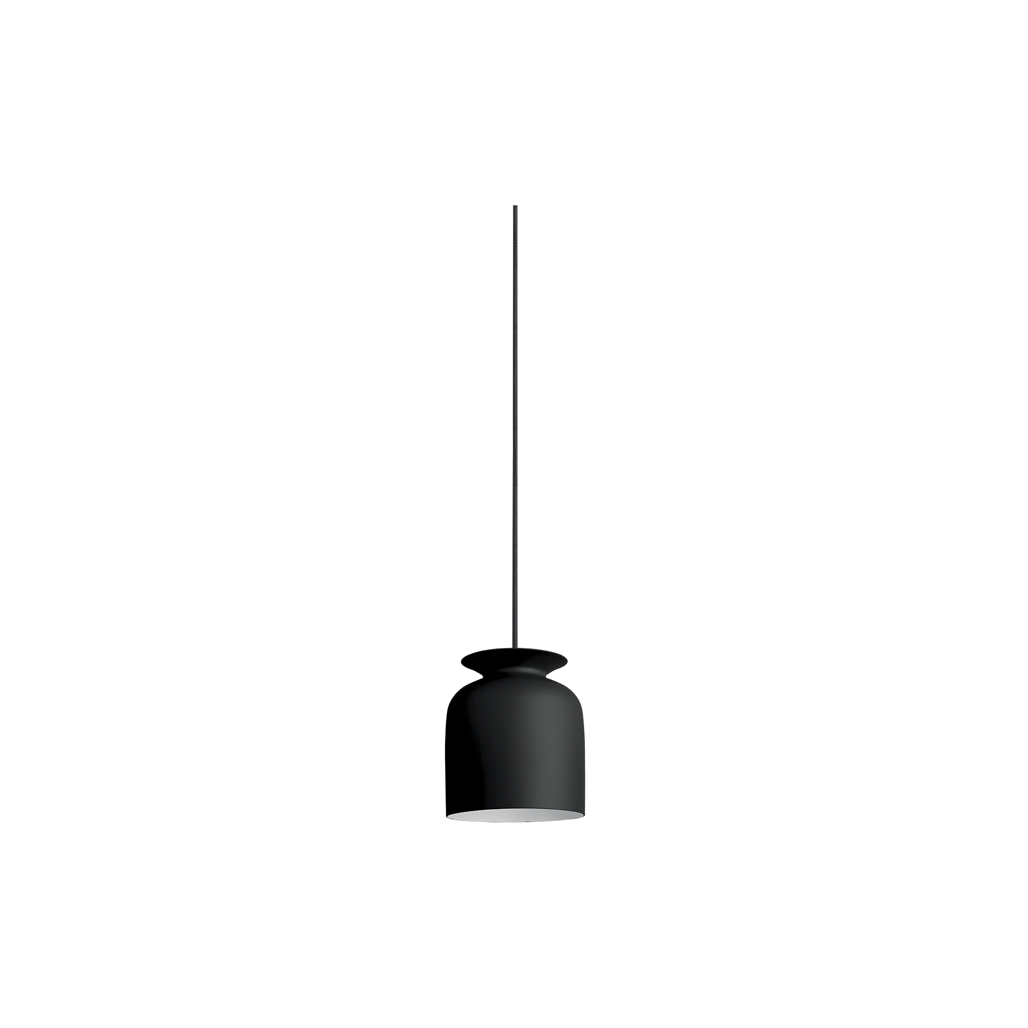 GUBI - Ronde Pendant, soft black matt - H: 24 x Ø 20 cm.