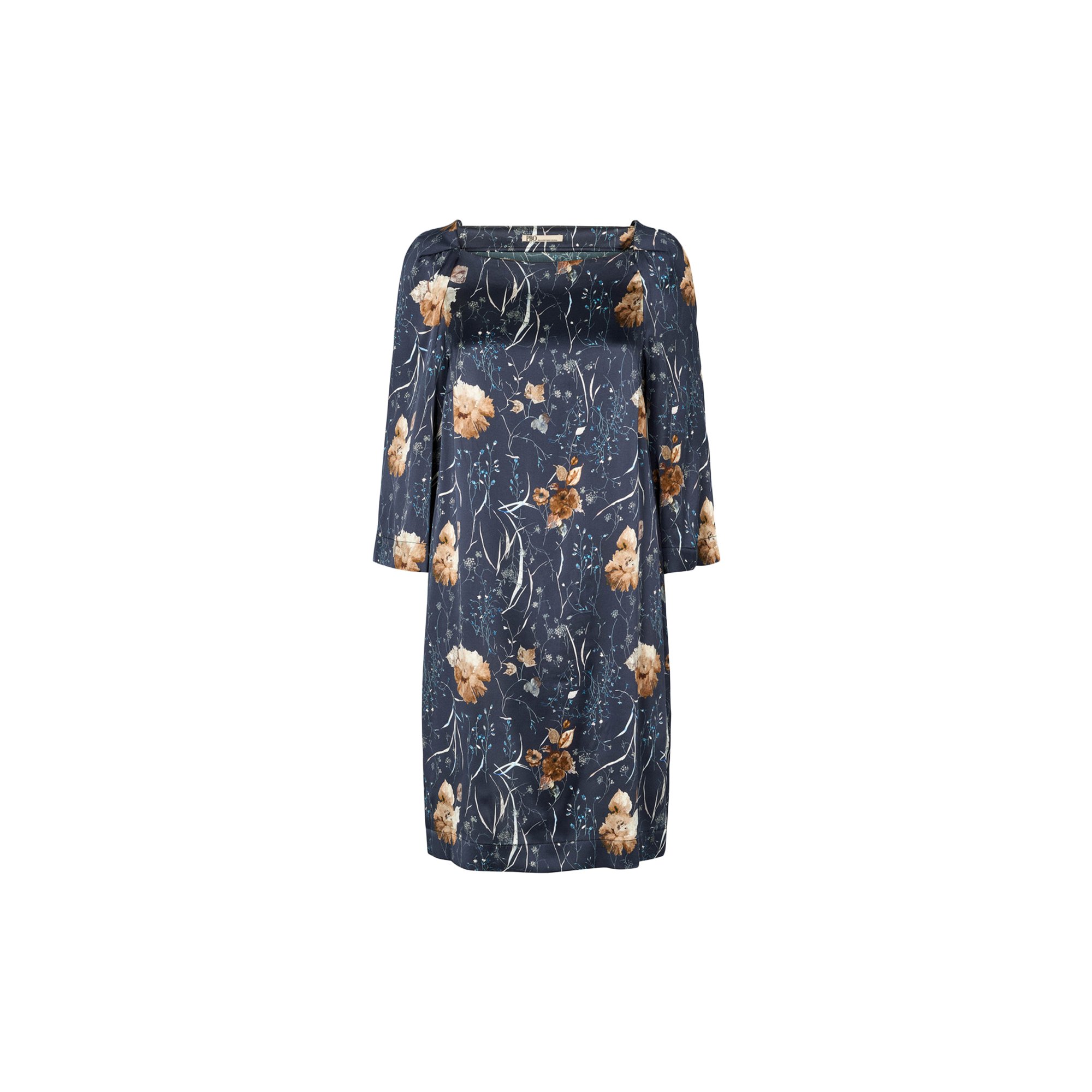 PBO - 2009PBOKhalia dress, dark flower - Str. 38