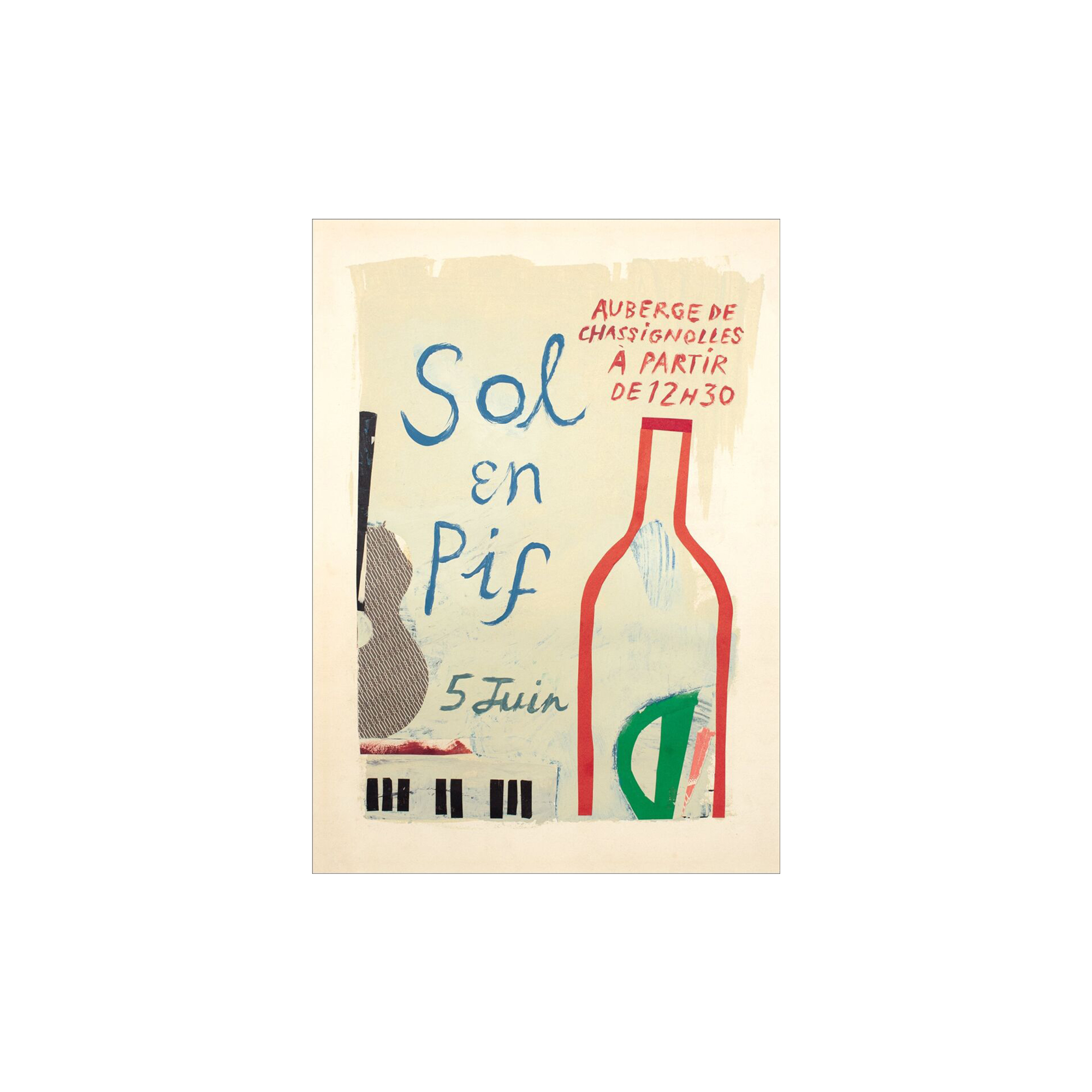 THE POSTER CLUB - Sol en Pif - 30x40 cm
