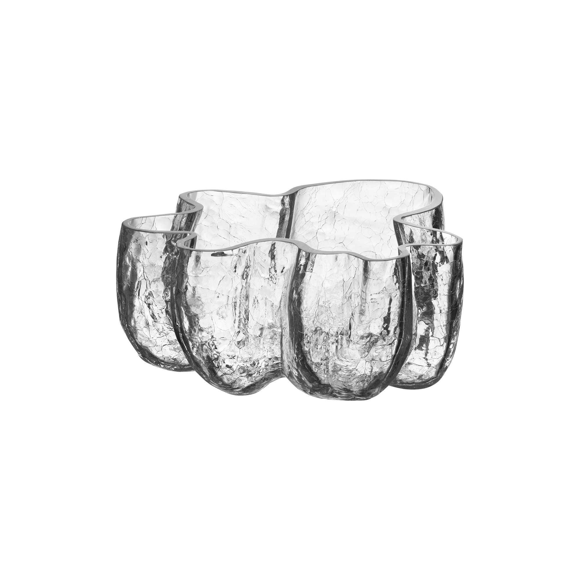 Kosta Boda - Crackle skål, clear