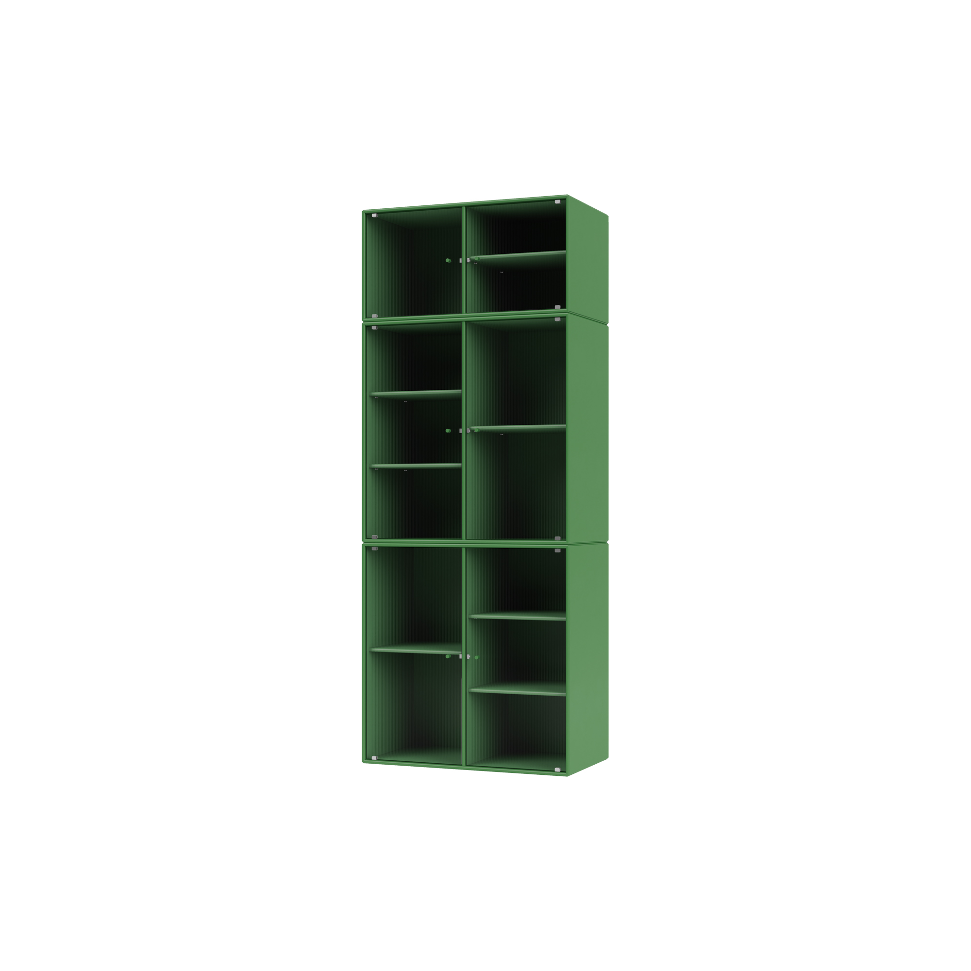 Montana Furniture - RIPPLE IV vitrineskab, 152 parsley