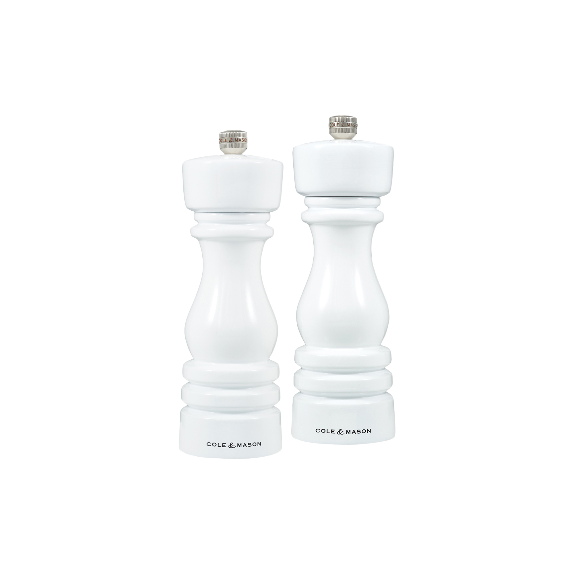 Cole & Mason - London Salt and pepper set, hvid