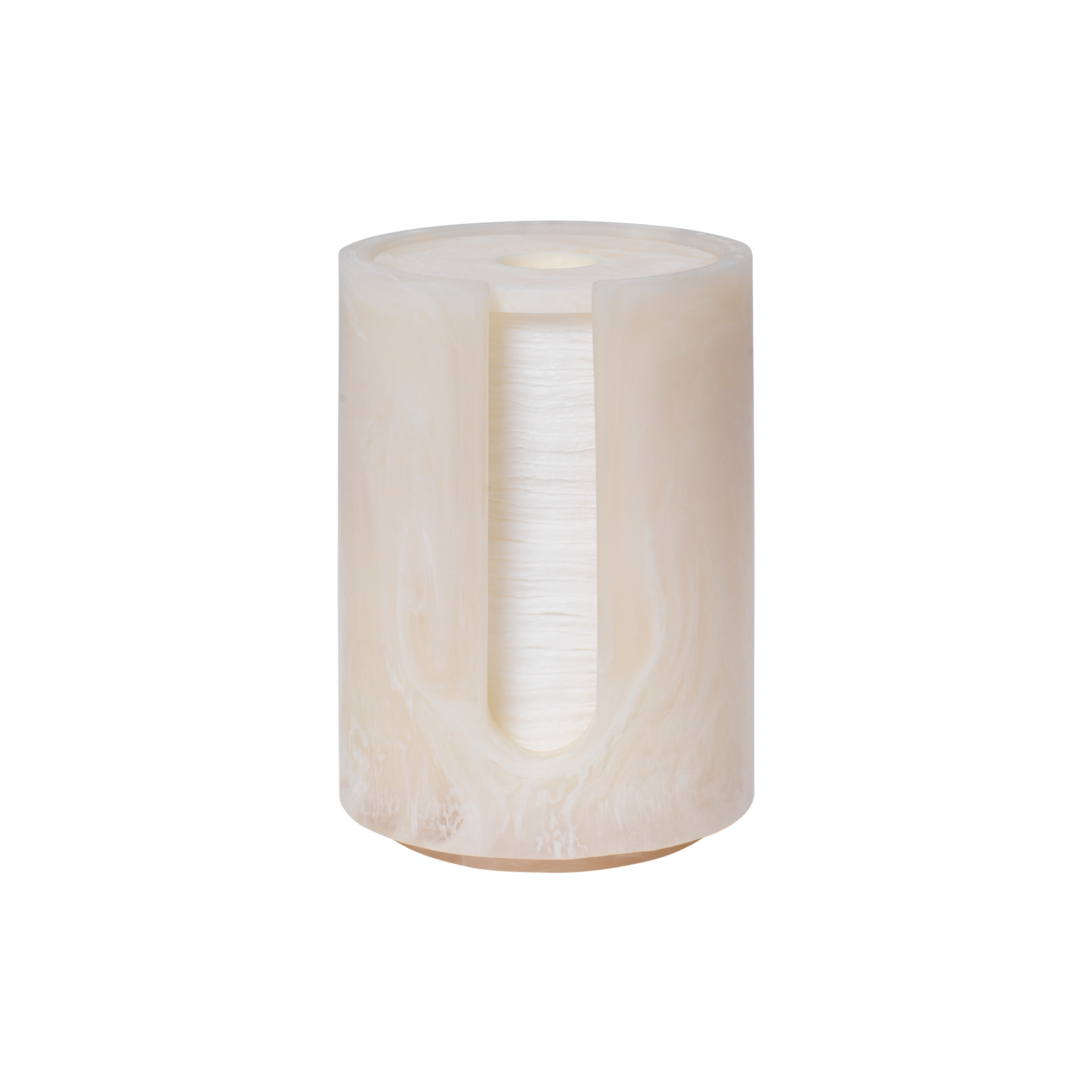 Ferm Living - Mist Cotton Pad Holder, pearl