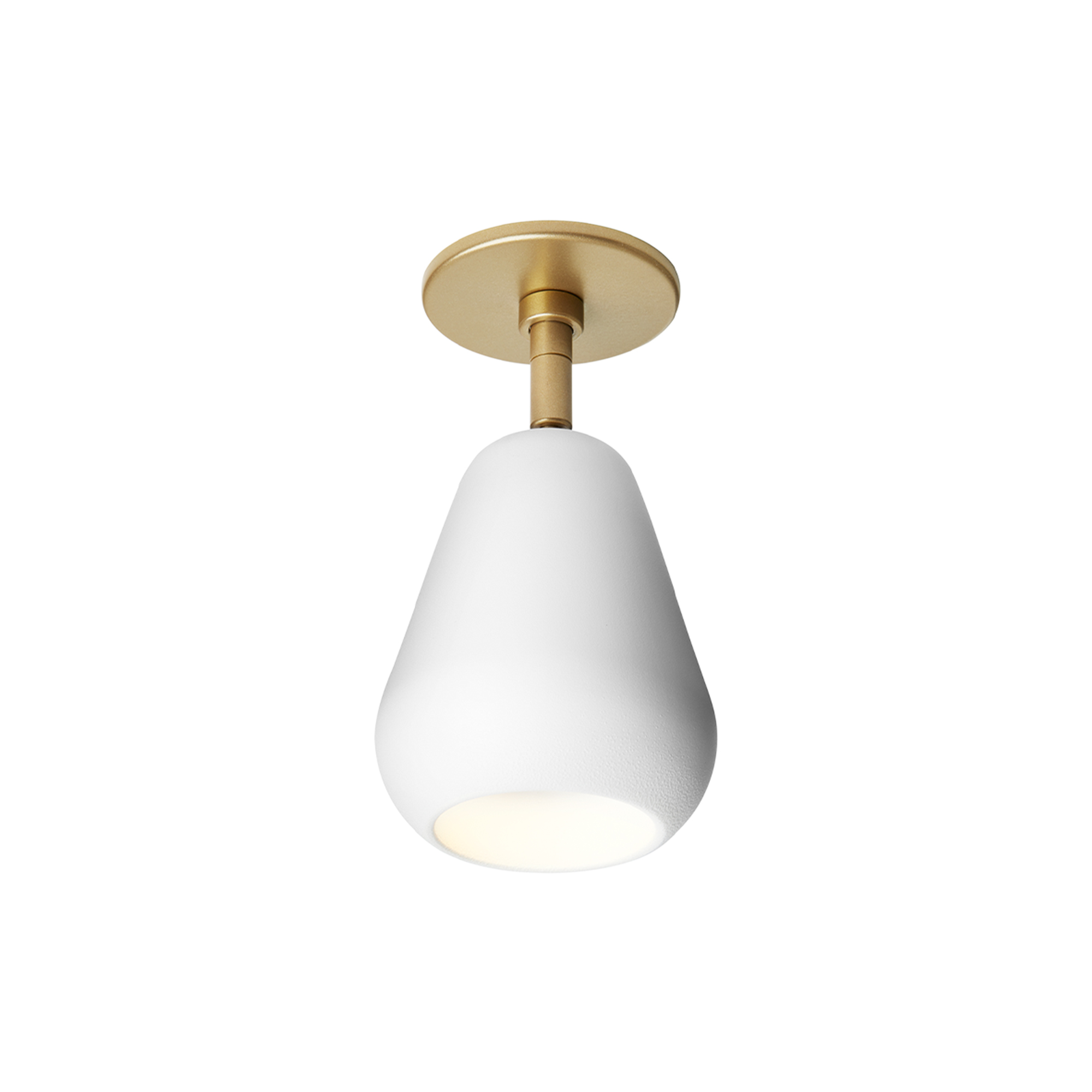 Nuura - Anoli Spot Recessed Ceiling-/Wall Lamp, nordic gold/white
