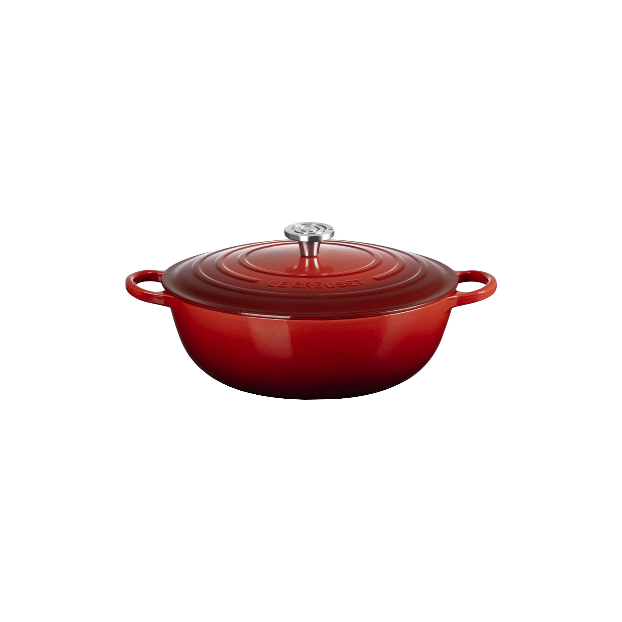 Le Creuset - Signature støbejern stegegryde | 32 cm | Cerise