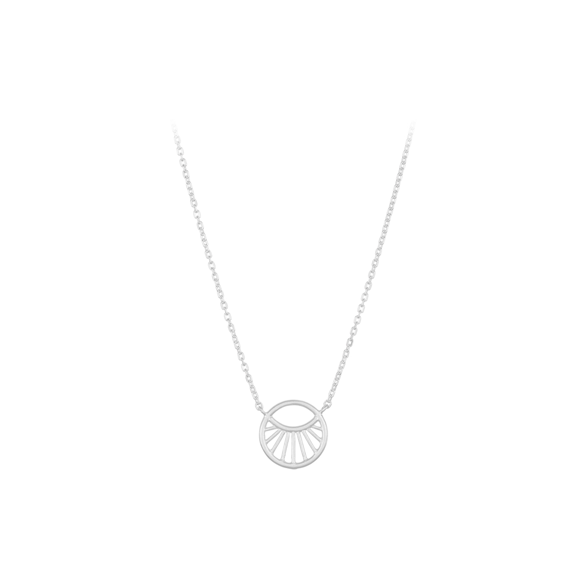 Pernille Corydon Jewellery - Small Daylight halskæde, sølv - L: 40-46 cm.