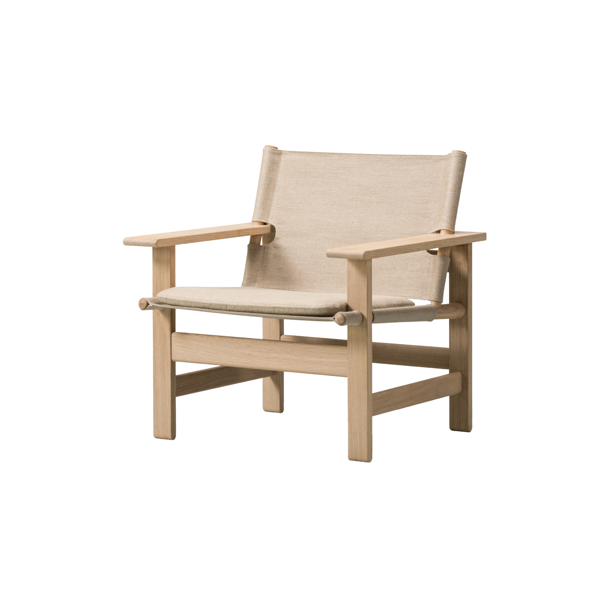 Fredericia Furniture - Hynde til The Canvas Chair loungestol, kanvas - H: 4 x L: 53 x B: 53 cm.