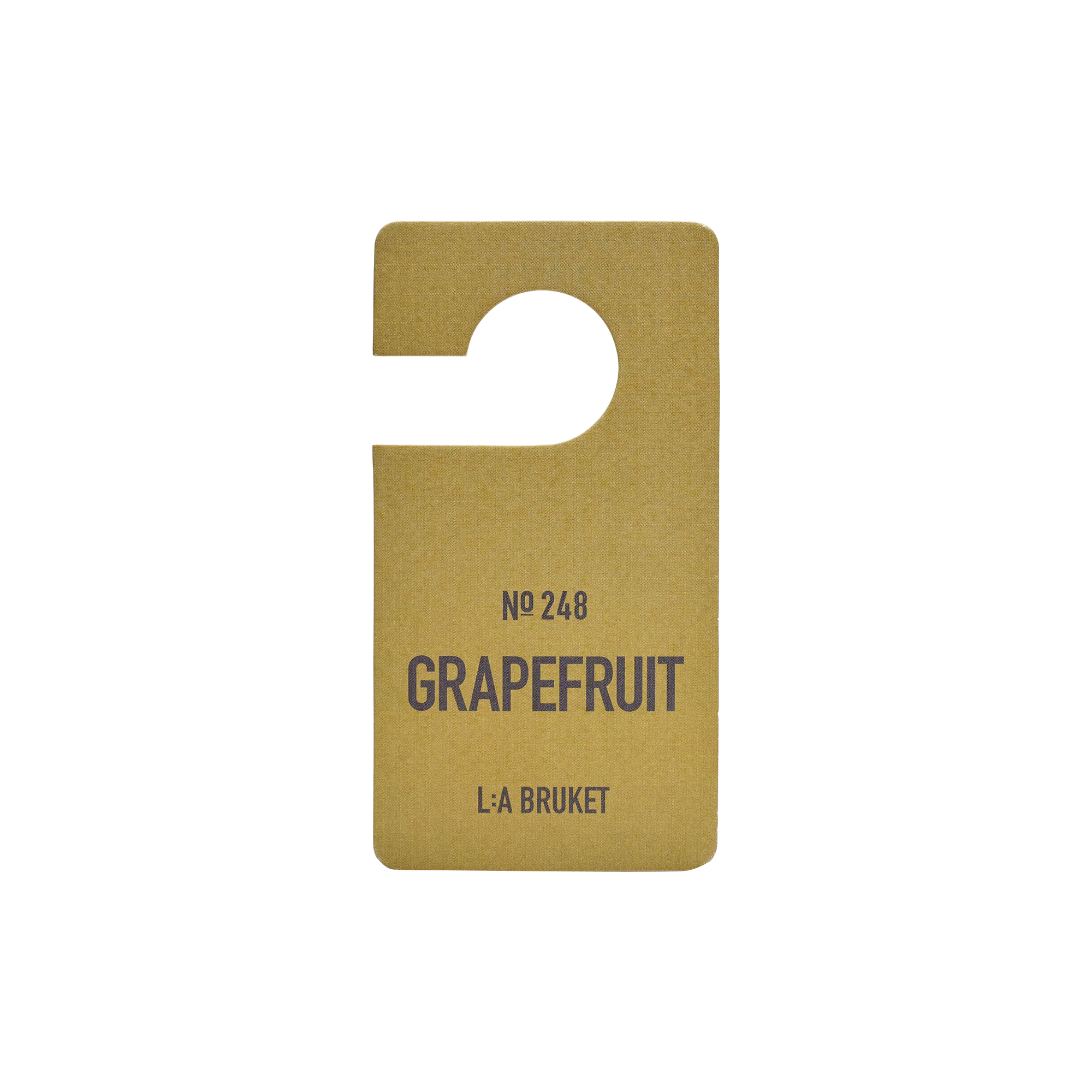 L:a Bruket - No. 248 Fragrance Tag, grapefruit