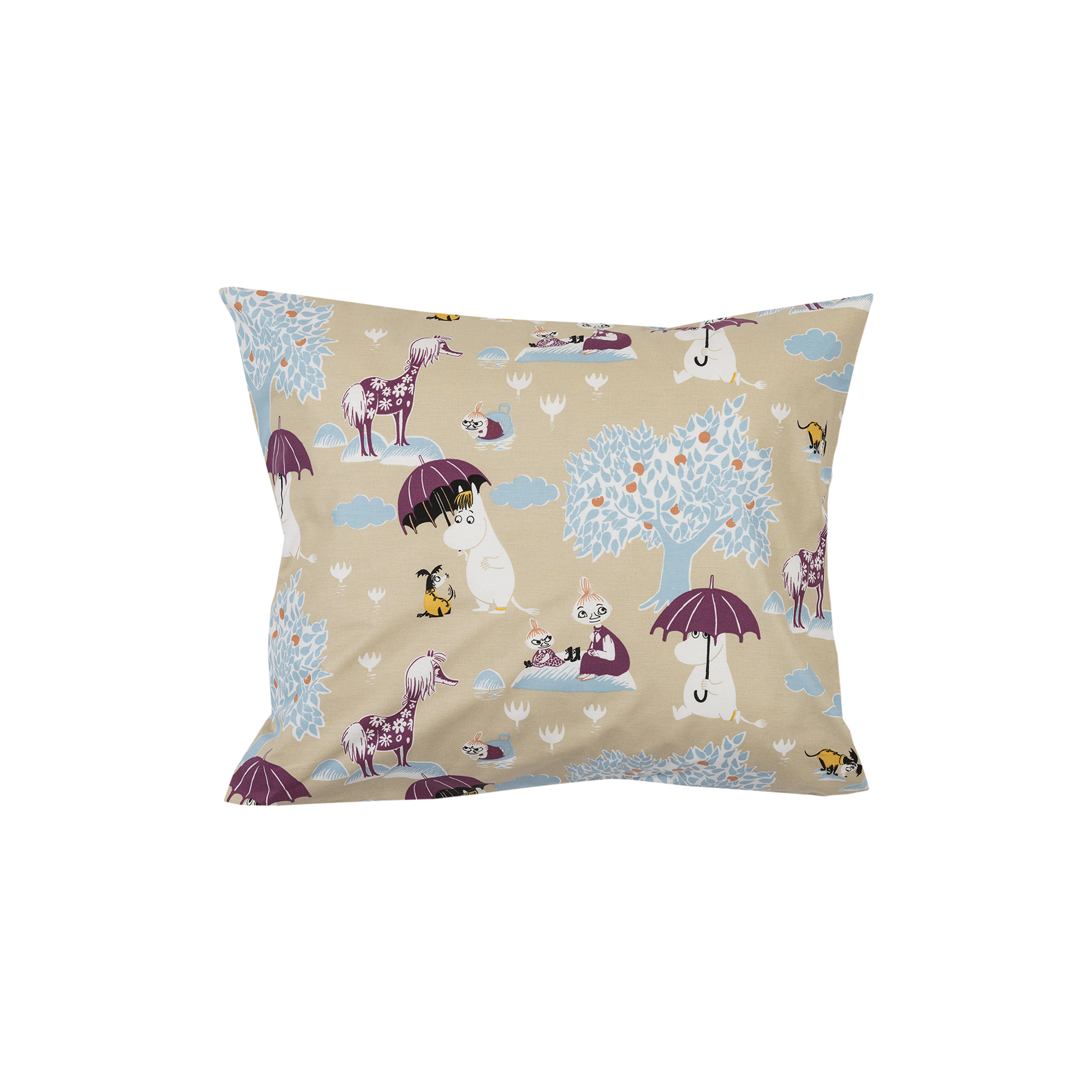 Moomin Arabia - Mumi pudebetræk 50x70 cm Under Paraplyen - 50x70 cm